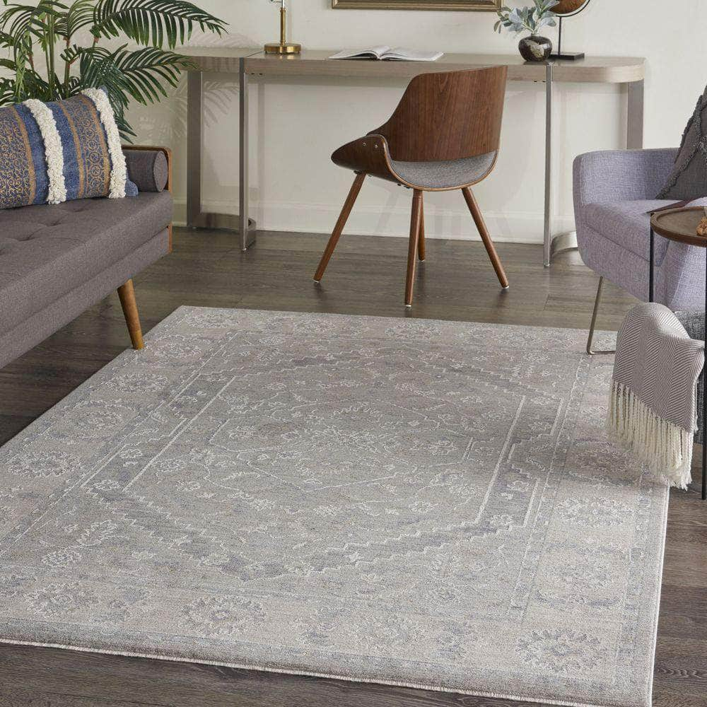 Asher ASR02 Grey Rugs #color_grey