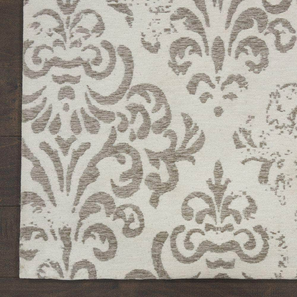 Damask DAS03 Ivory Rugs #color_ivory