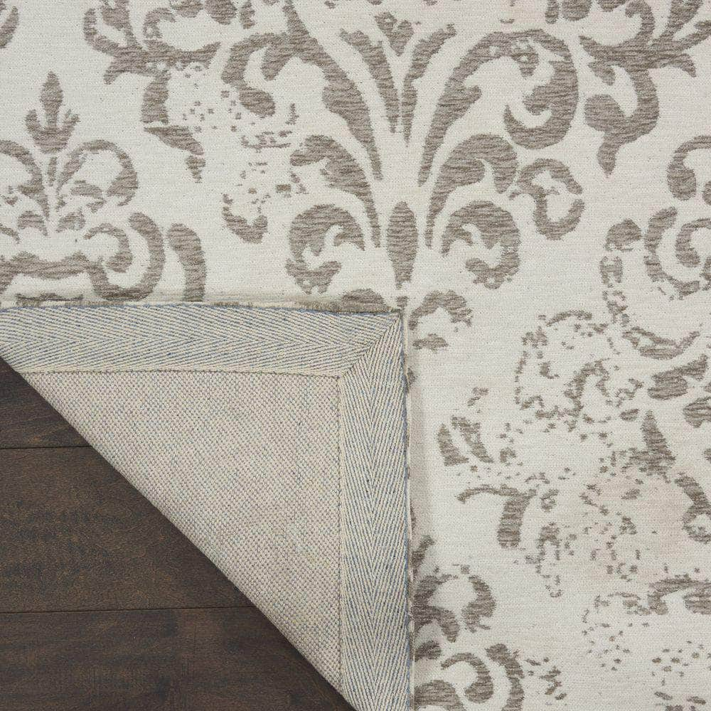 Damask DAS03 Ivory Rugs #color_ivory