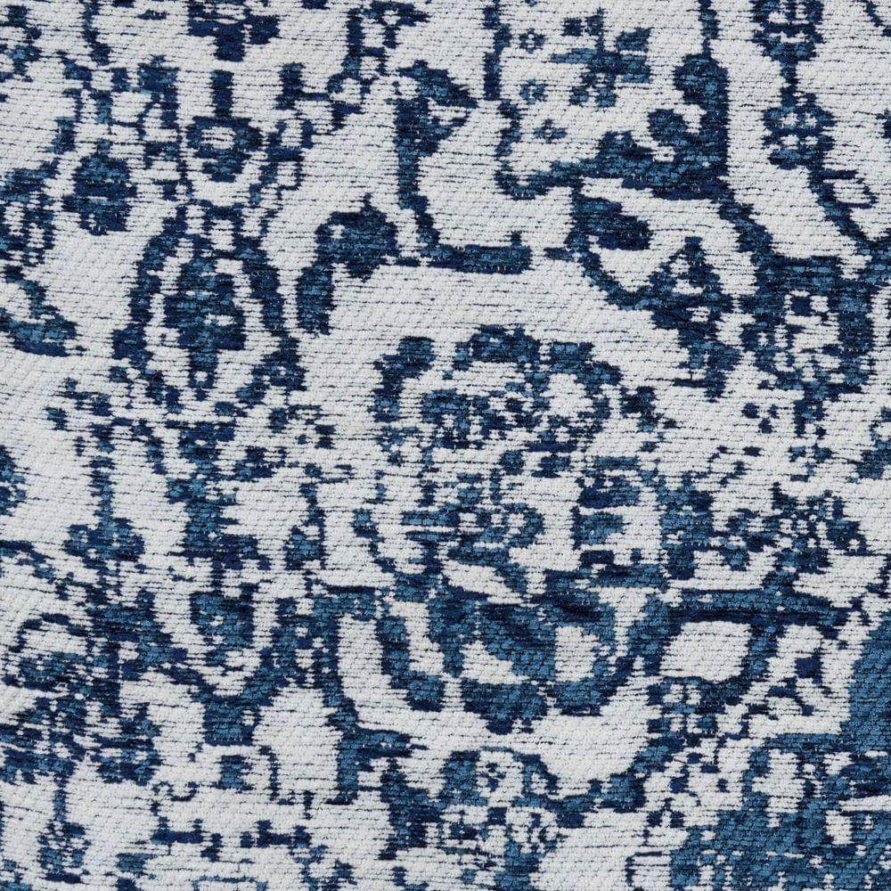 Damask DAS06 Ivory/Navy Rugs #color_ivory/navy