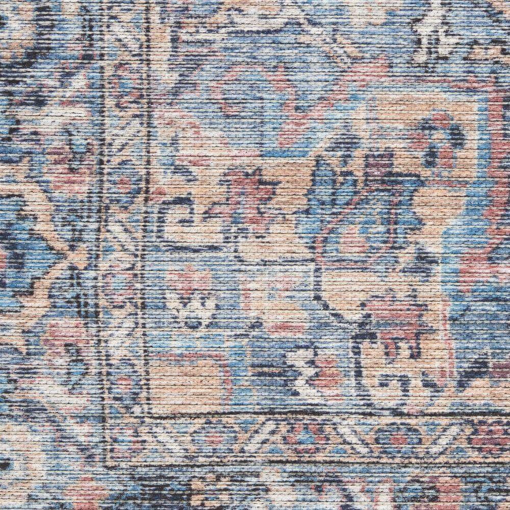 Nc Series 1 SR101 Light Blue Multi Rugs #color_light blue multi