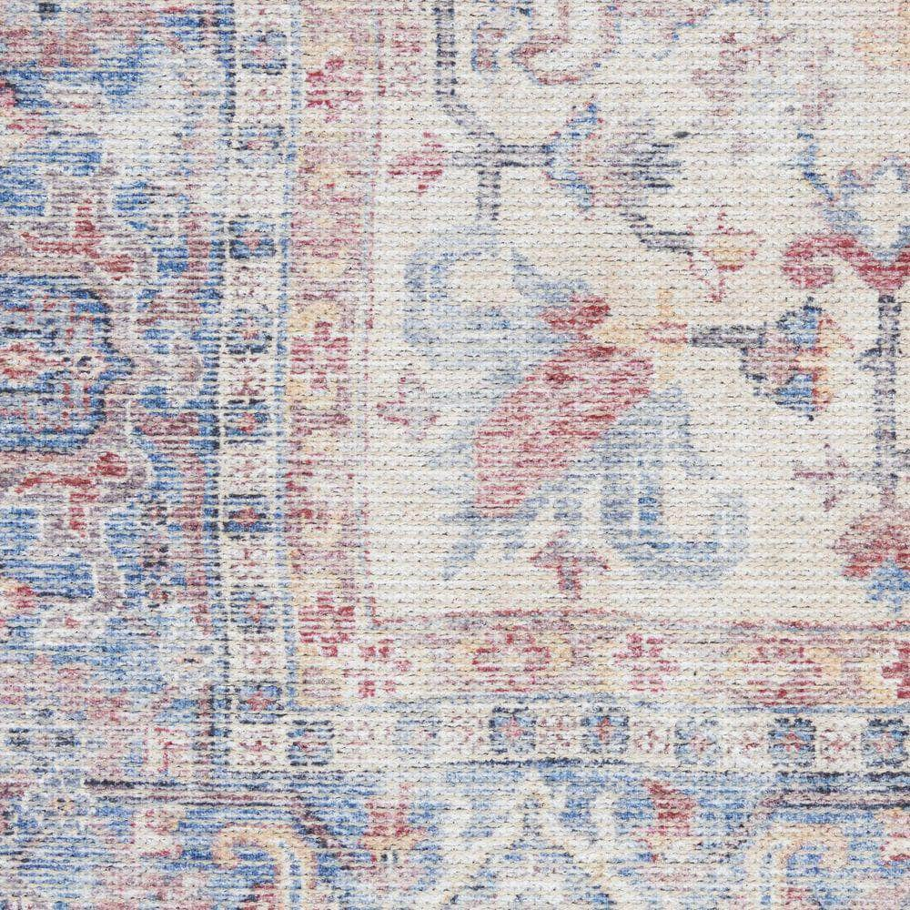 Nc Series 1 SR104 Blue/Multi Rugs #color_blue/multi