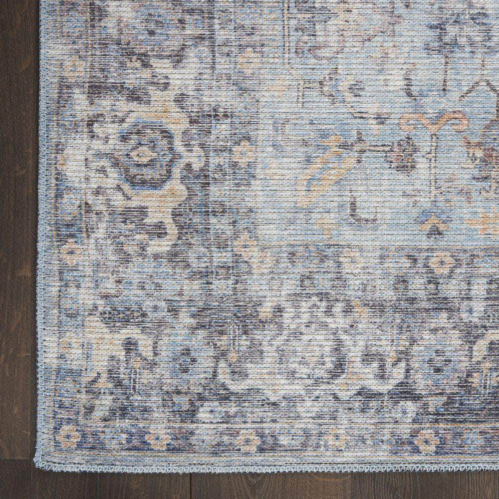 Nc Series 1 SR104 Light Grey/Blue Rugs #color_light grey/blue