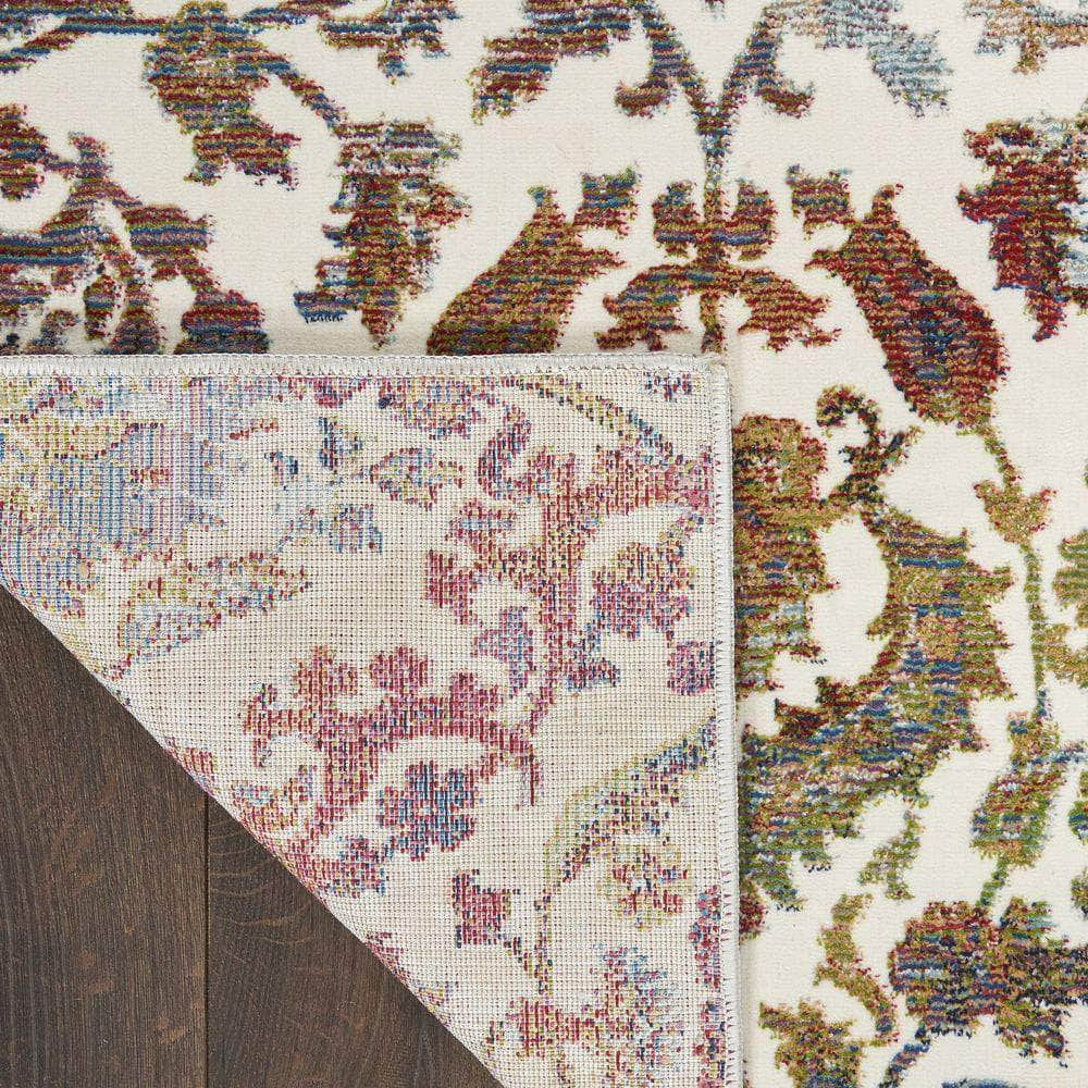 Global Vintage GLB06 White/Multi Rugs #color_white/multi