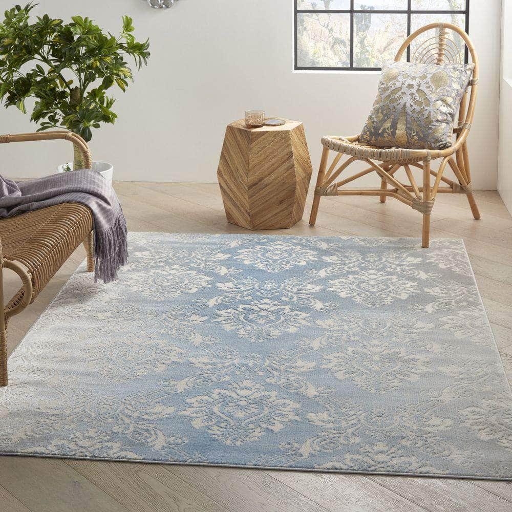 Elation ETN03 Ivory Grey Rugs #color_ivory grey