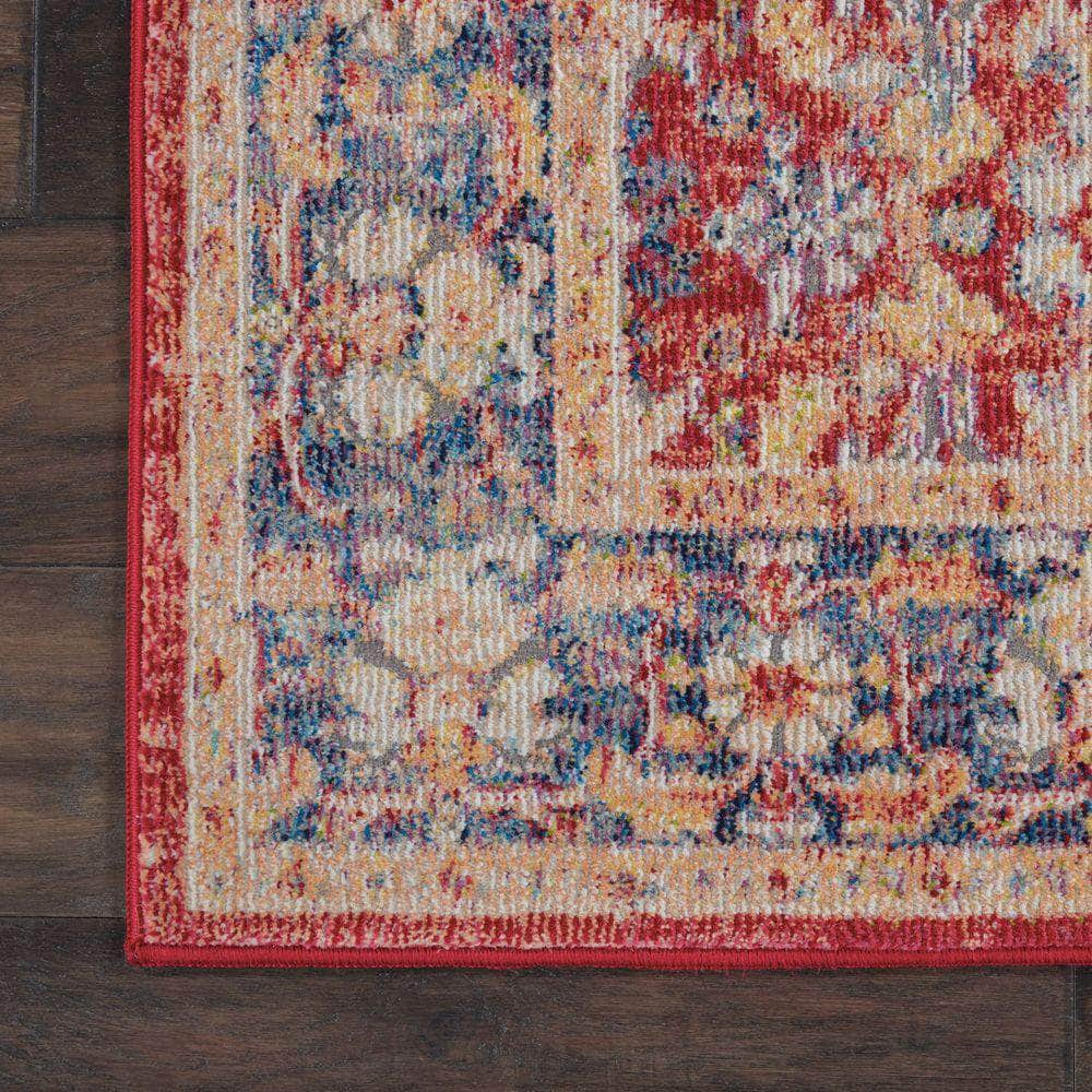 Global Vintage GLB02 Red Rugs #color_red