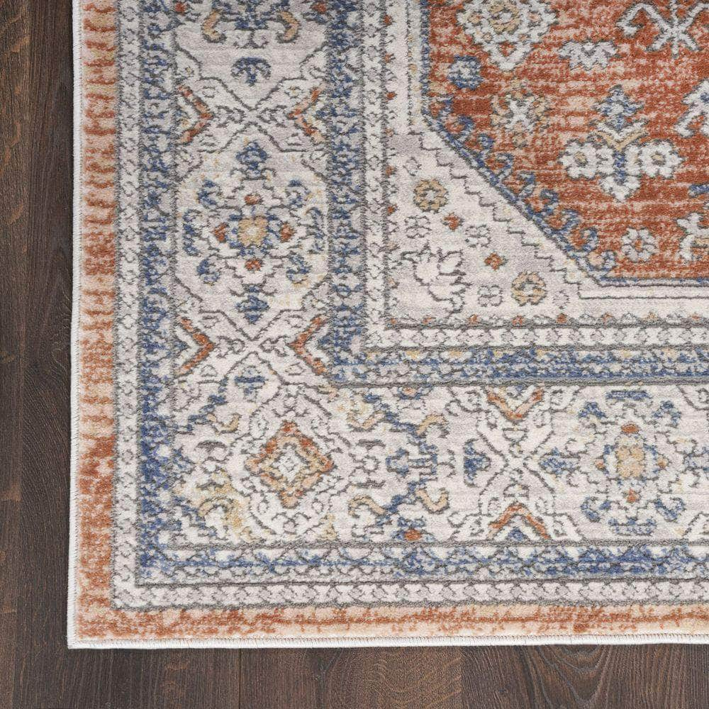 Series 4 SR403 Cream Multicolor Rugs #color_cream multicolor