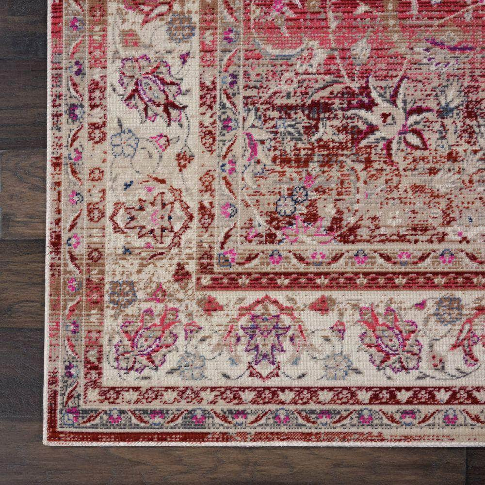 Vintage Kashan VKA01 Red Rugs #color_red