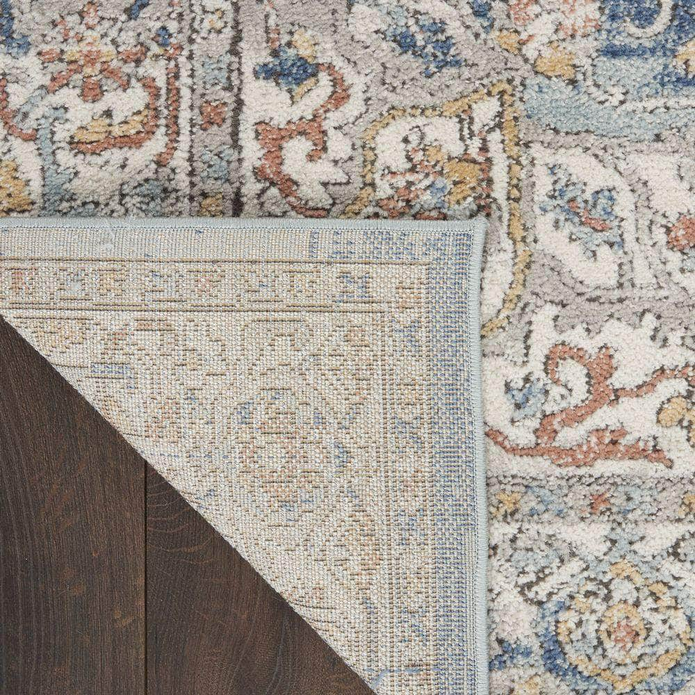 Concerto CNC11 Ivory Blue Rugs #color_ivory blue