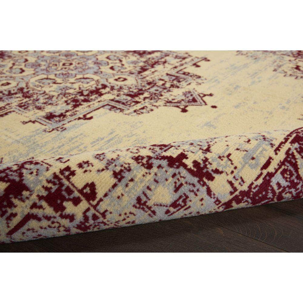 Grafix GRF14 Cream Red Rugs #color_cream red