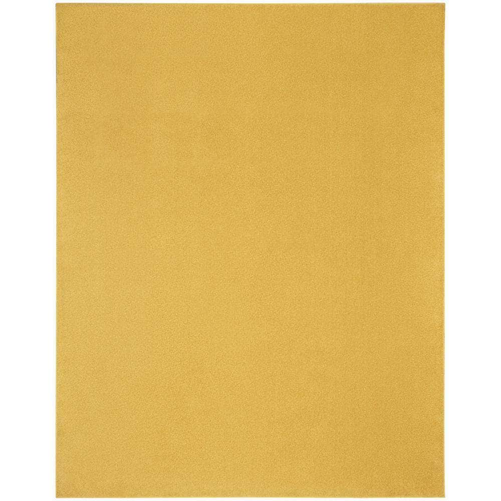 Nourison Essentials NRE01 Yellow Rugs #color_yellow