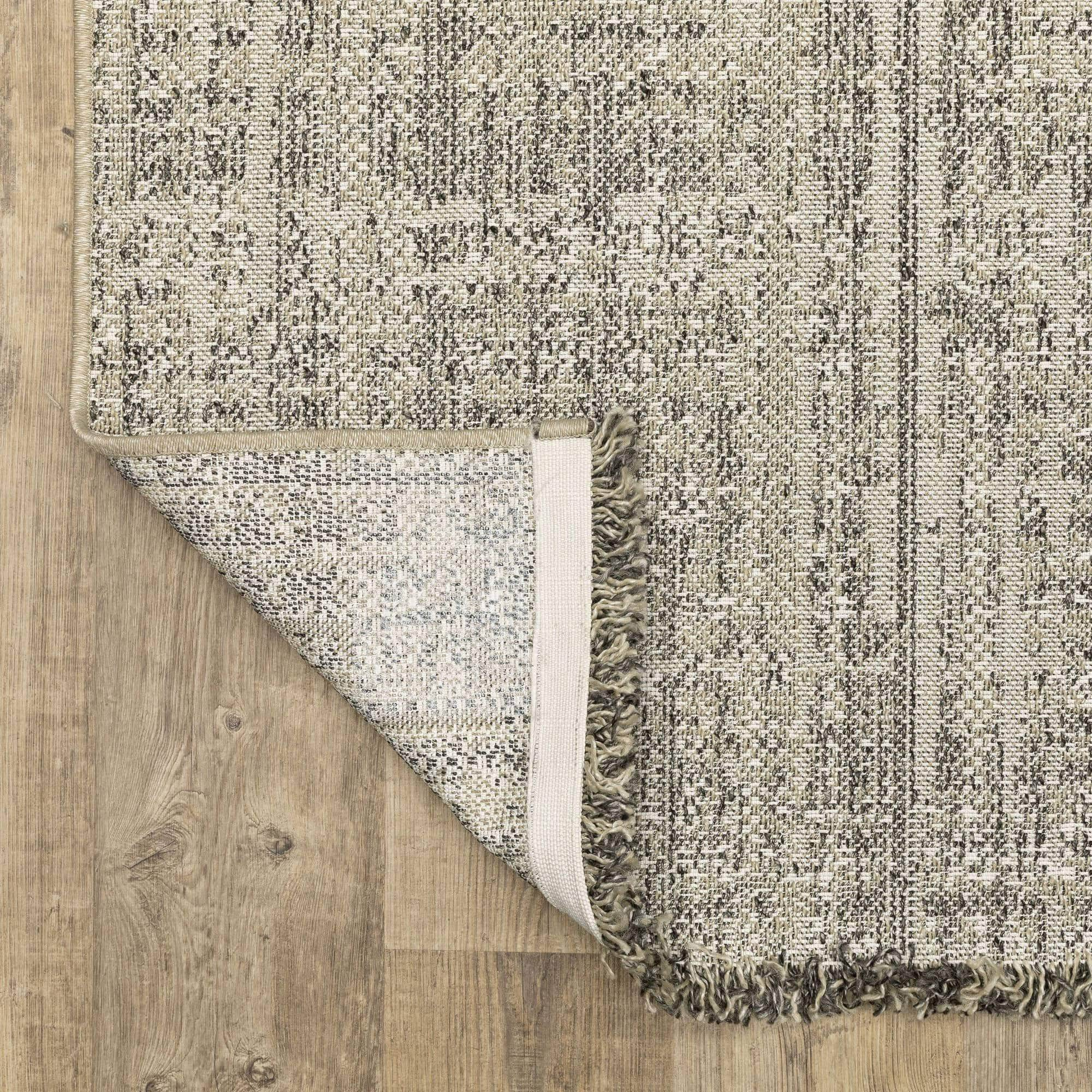 Power-Loomed 4928H Beige Rugs #color_beige