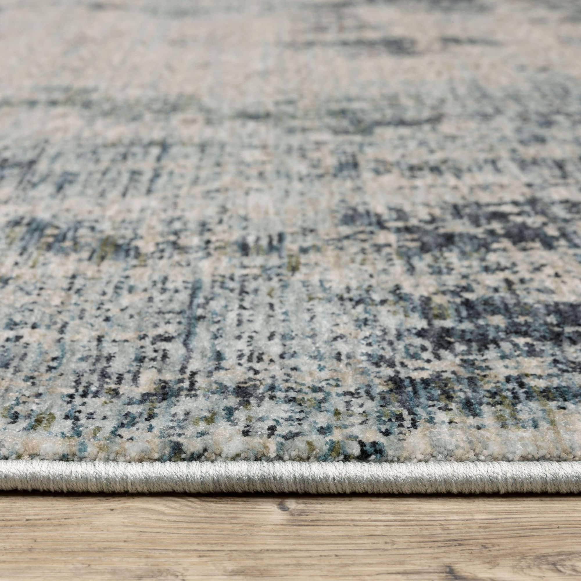 Power-Loomed HAY04 Beige Rugs #color_beige