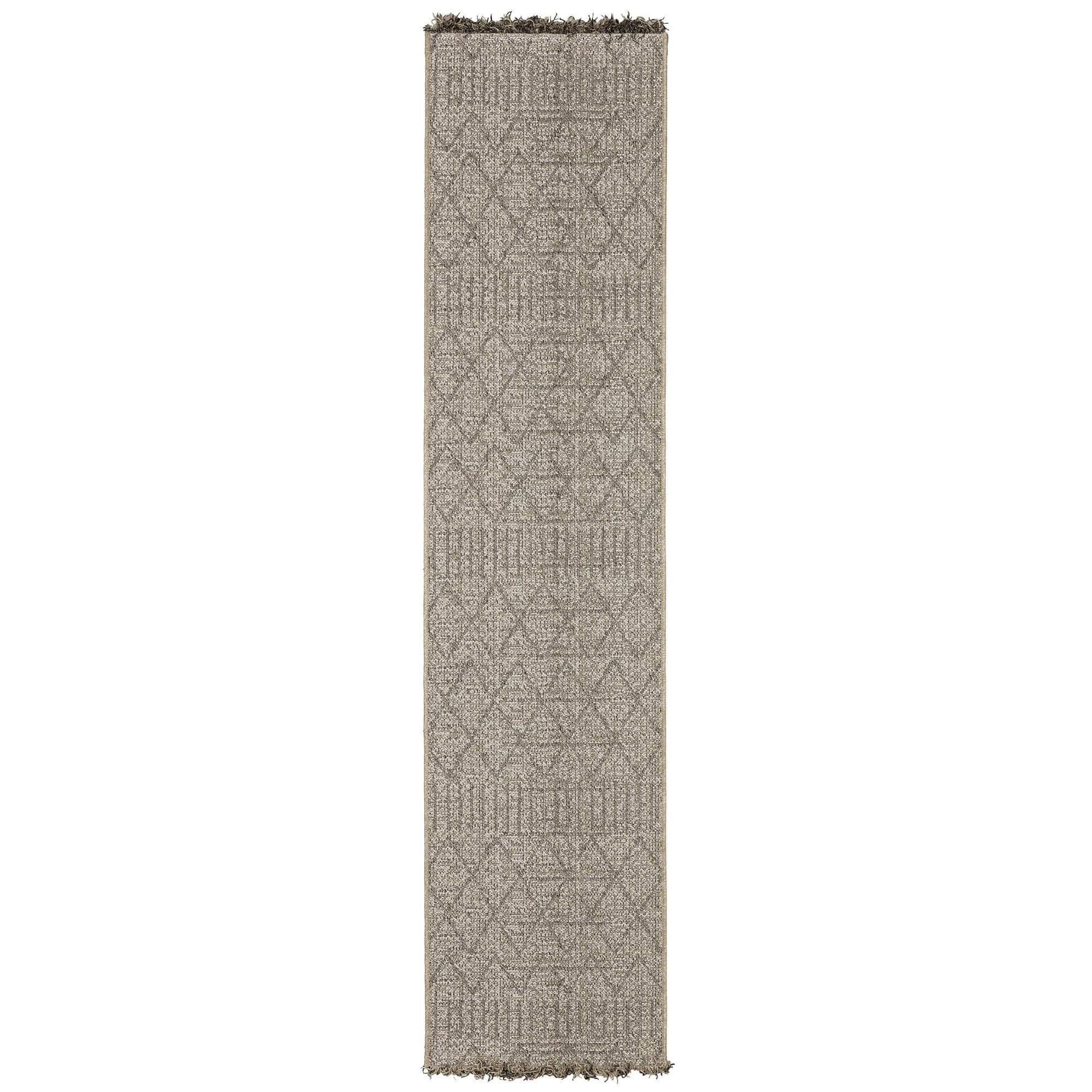 Power-Loomed 5560J Beige Rugs #color_beige