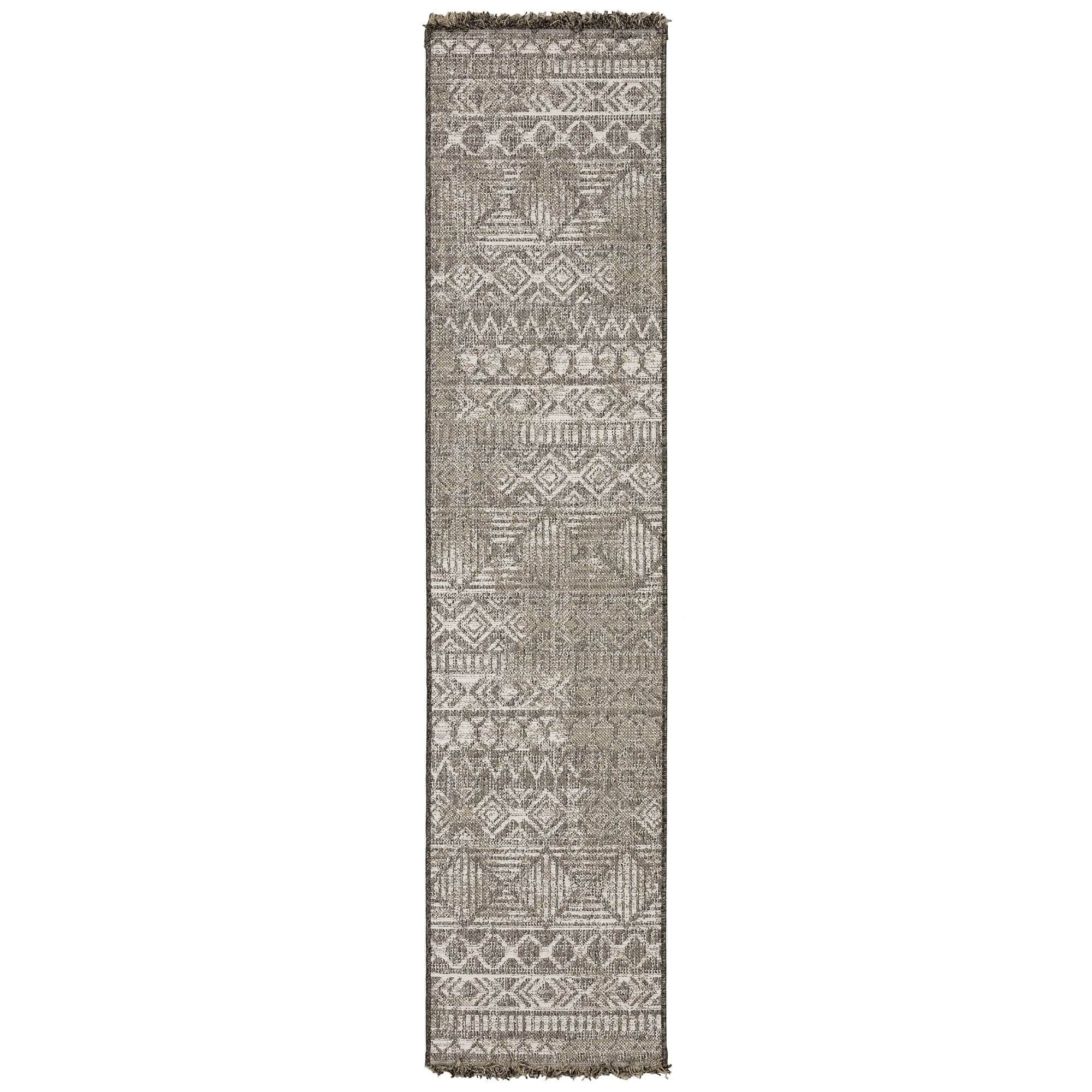 Power-Loomed Gillian 5094X Beige Rugs #color_beige