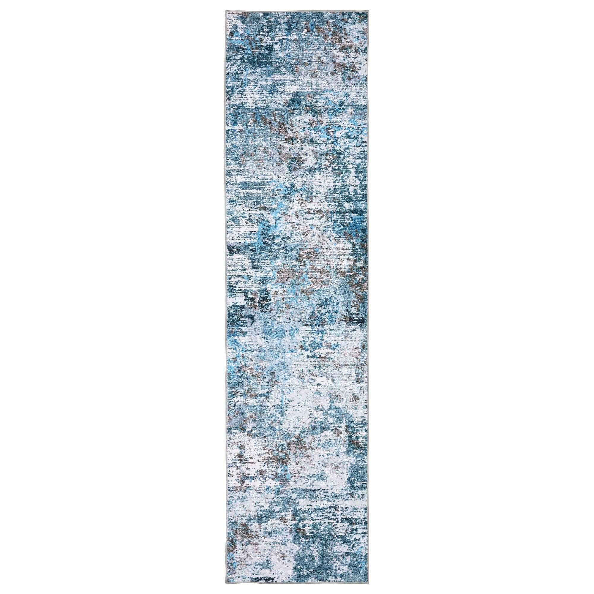 Machine-Print SUM14 Blue Rugs #color_blue