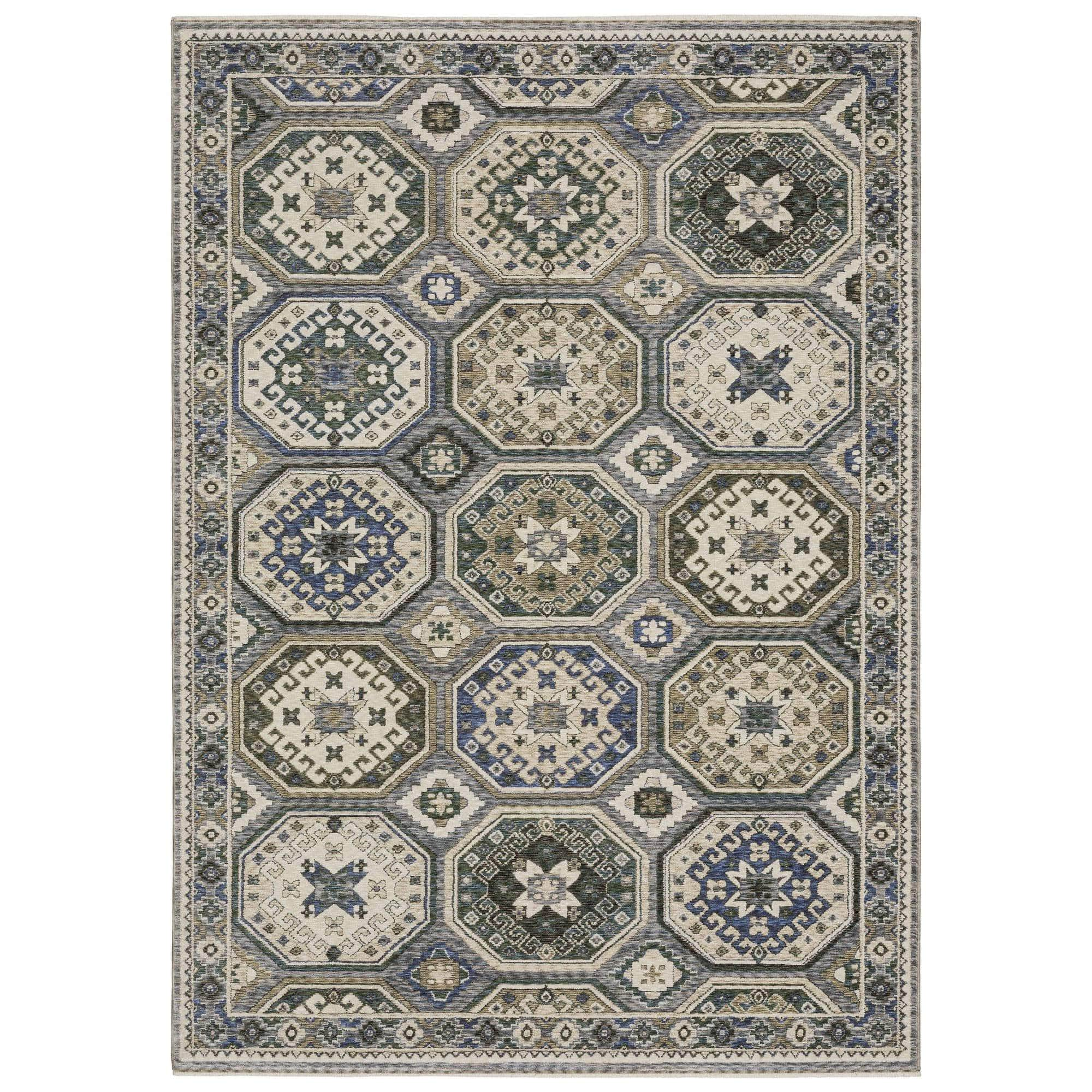 Power-Loomed Hastings HA05H Ivory Rugs #color_ivory