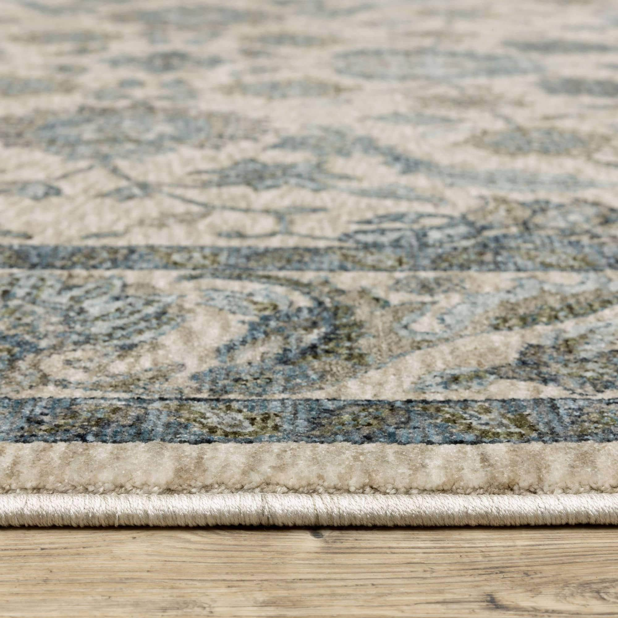 Power-Loomed 070I1 Beige Rugs #color_beige