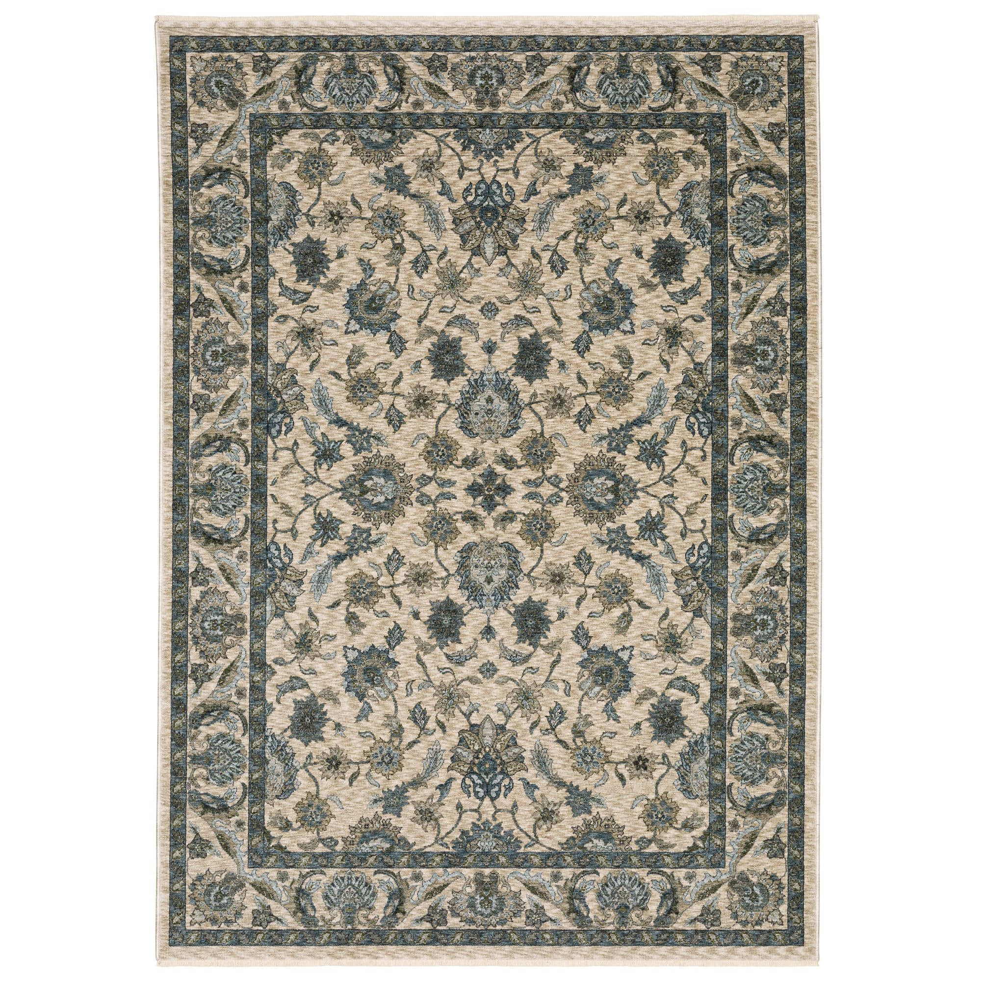 Power-Loomed Aberdeen 070I1 Beige Rugs #color_beige