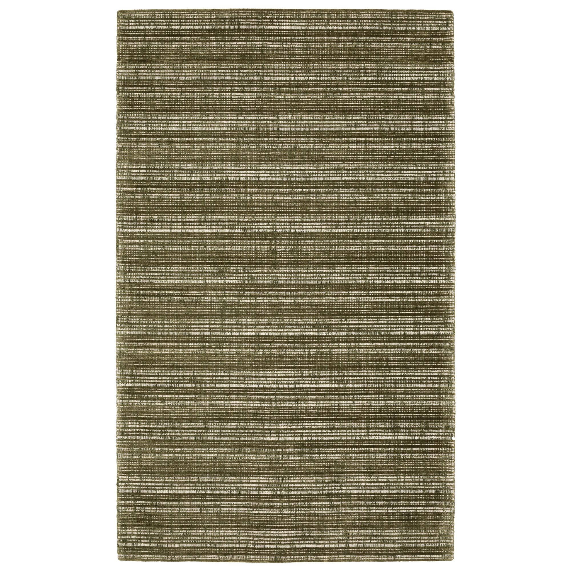 Hand-Tufted CIR07 Green Rugs #color_green
