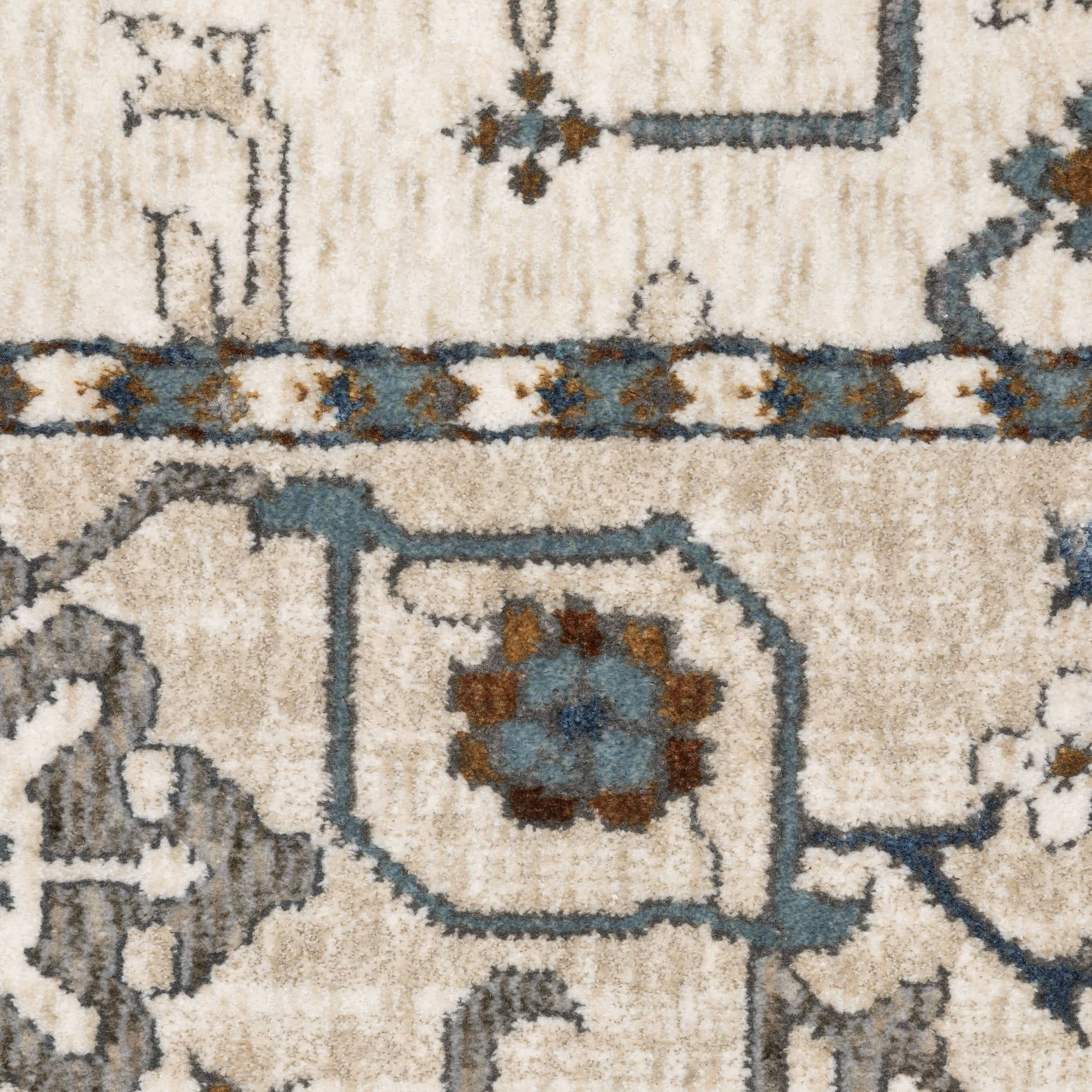 Power-Loomed ELL10 Ivory Rugs #color_ivory