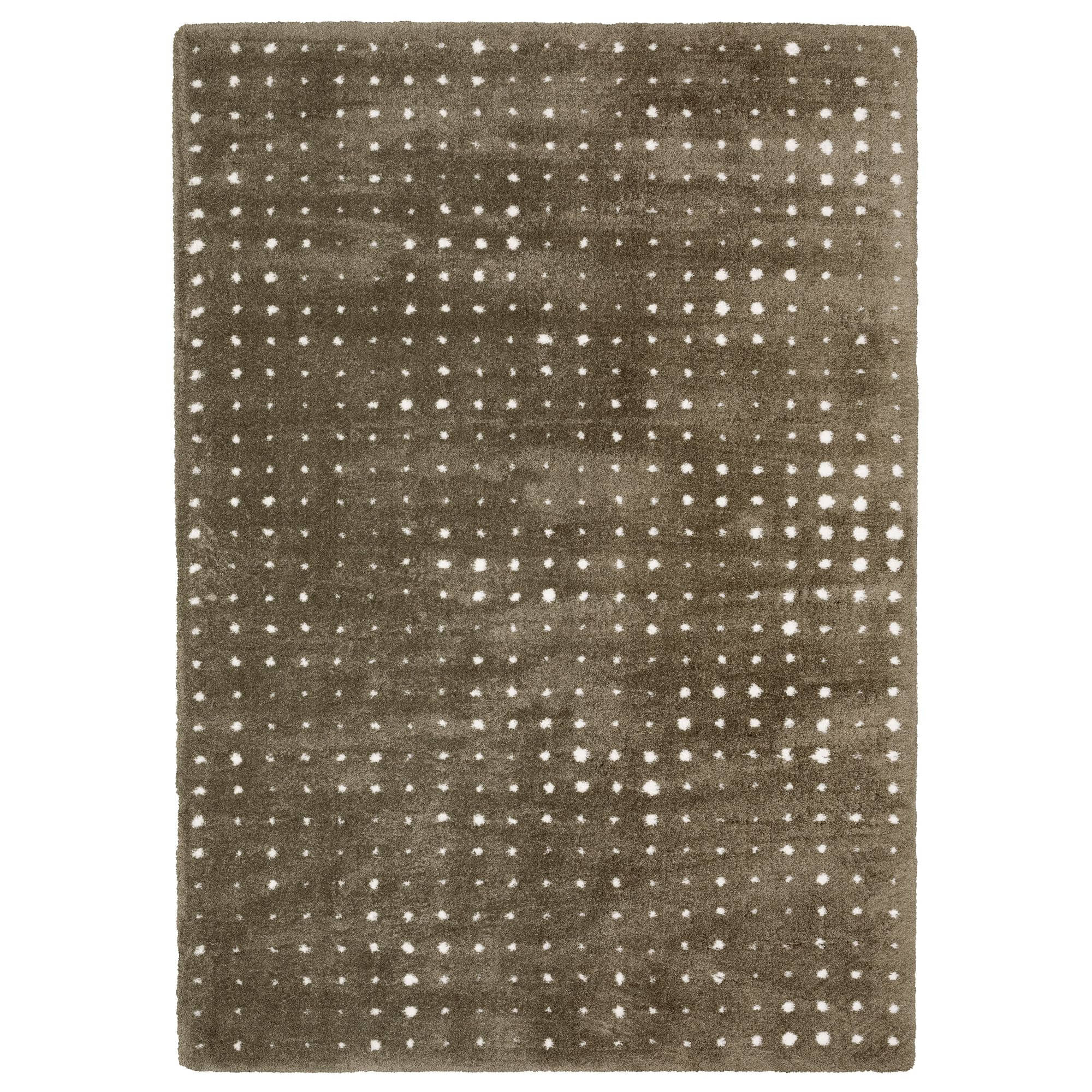 Power-Loomed GAL03 Brown Rugs #color_brown