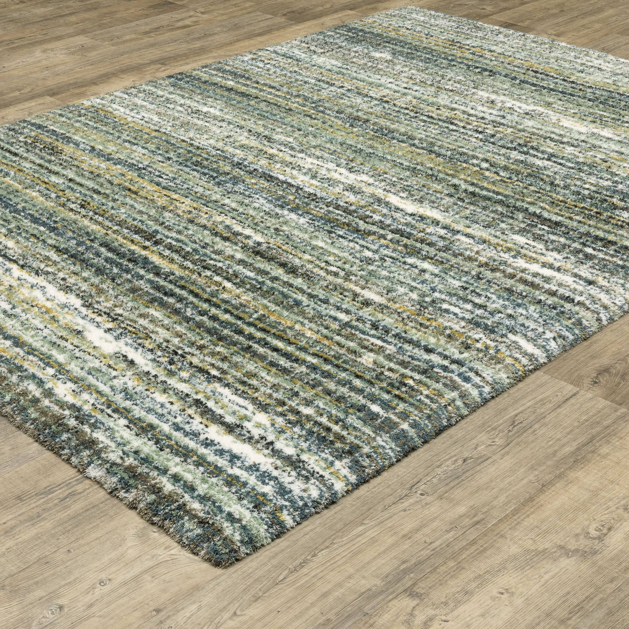 Power-Loomed GAL07 Green Rugs #color_green