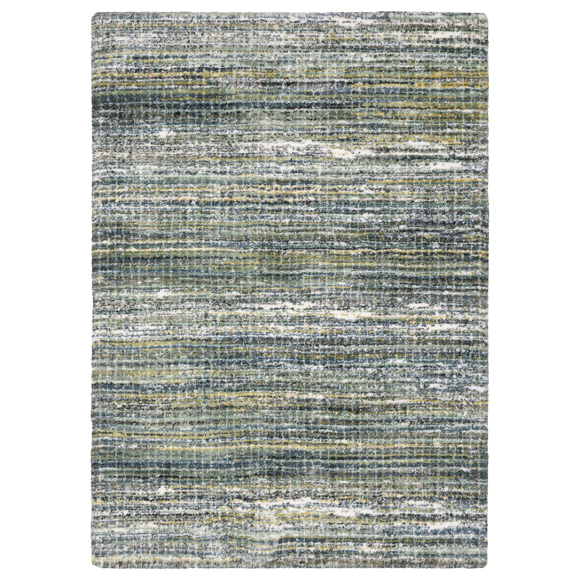 Power-Loomed Galileo GAL07 Green Rugs #color_green