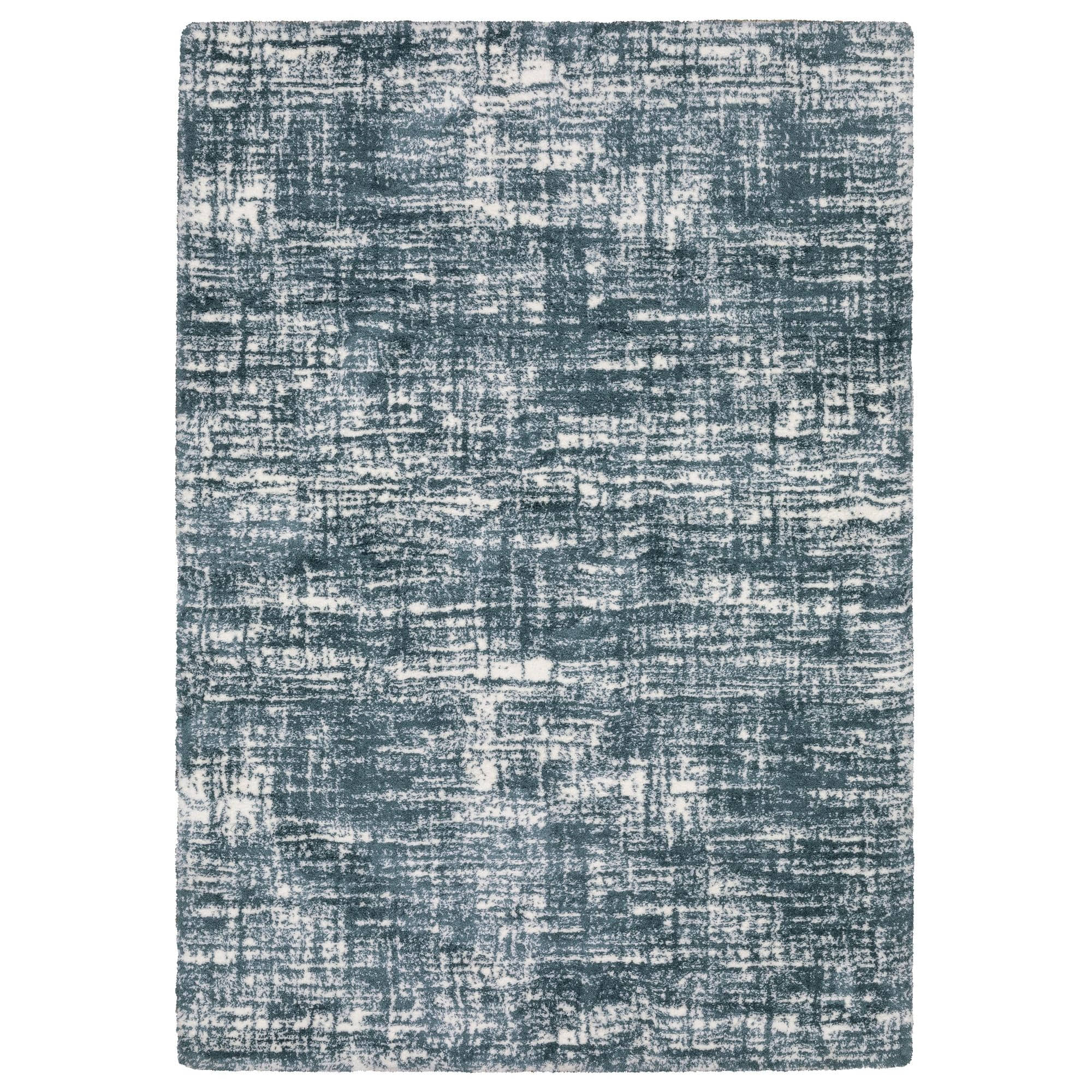Power-Loomed GAL08 Blue Rugs #color_blue