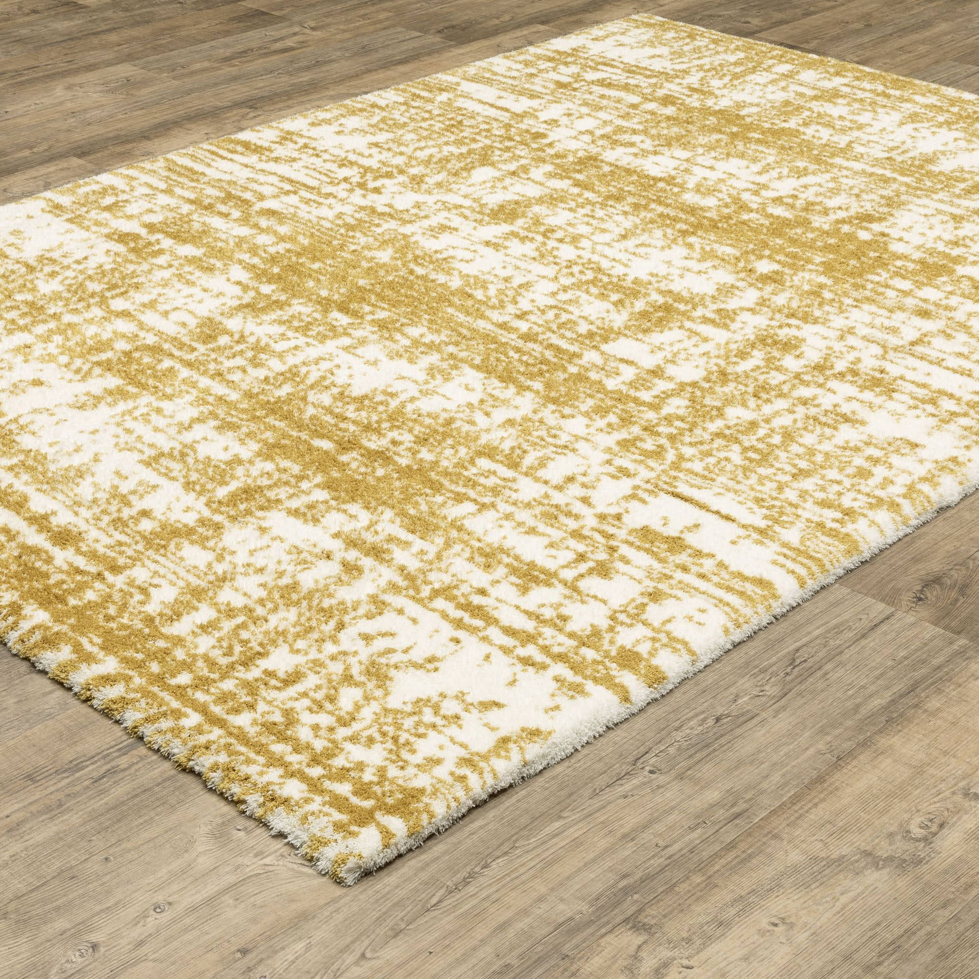 Power-Loomed GAL10 Gold Rugs #color_gold