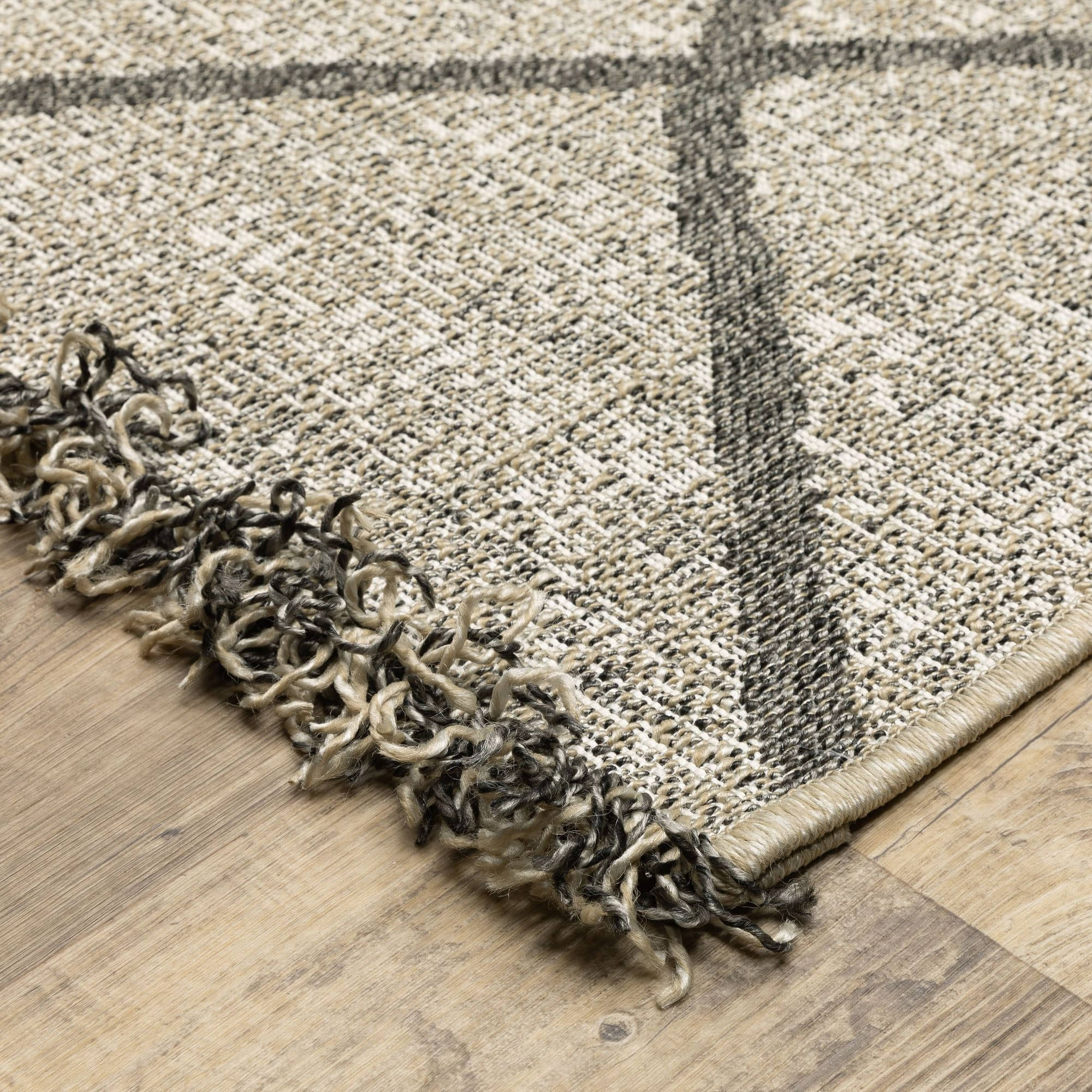 Power-Loomed 4926A Beige Rugs #color_beige