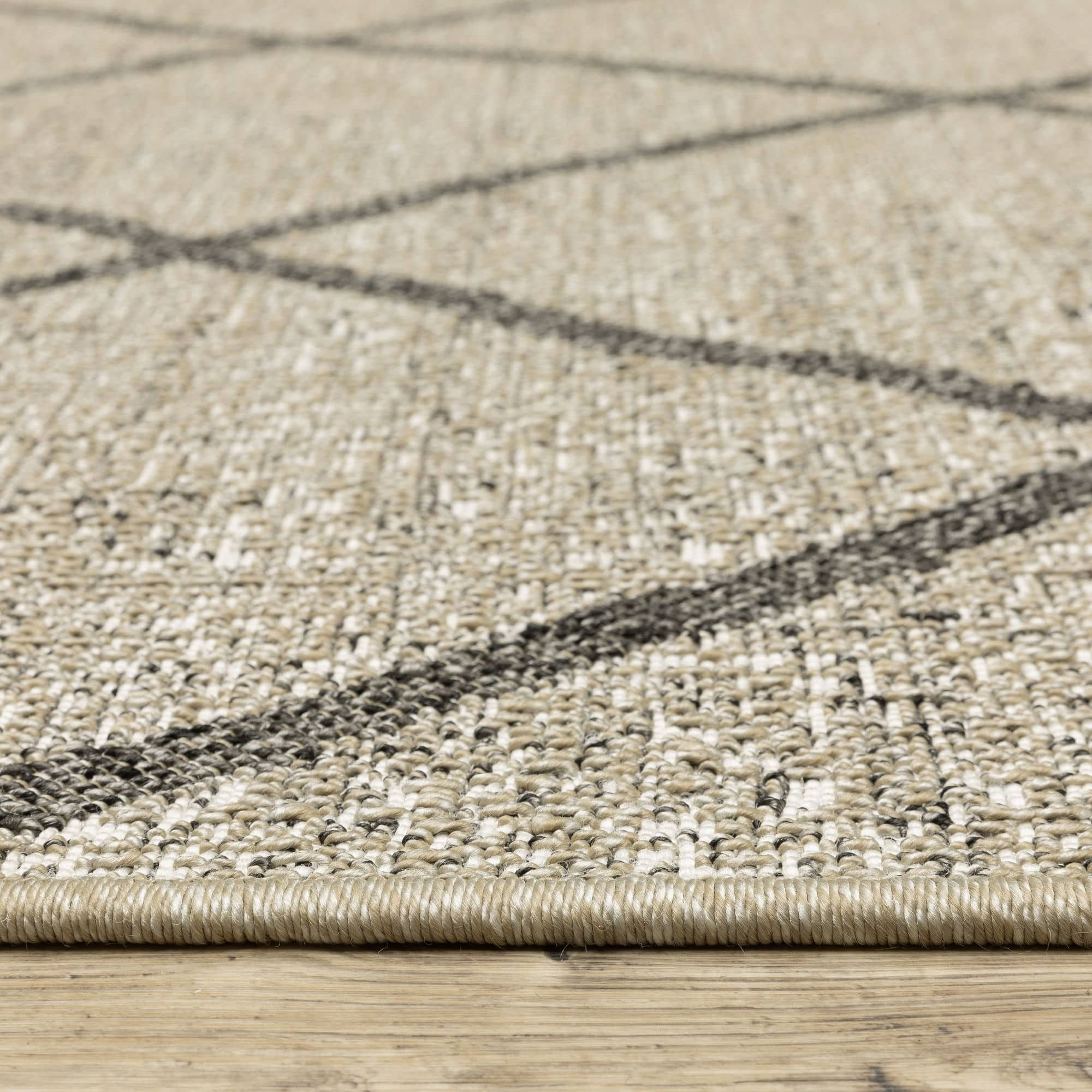 Power-Loomed 4926A Beige Rugs #color_beige