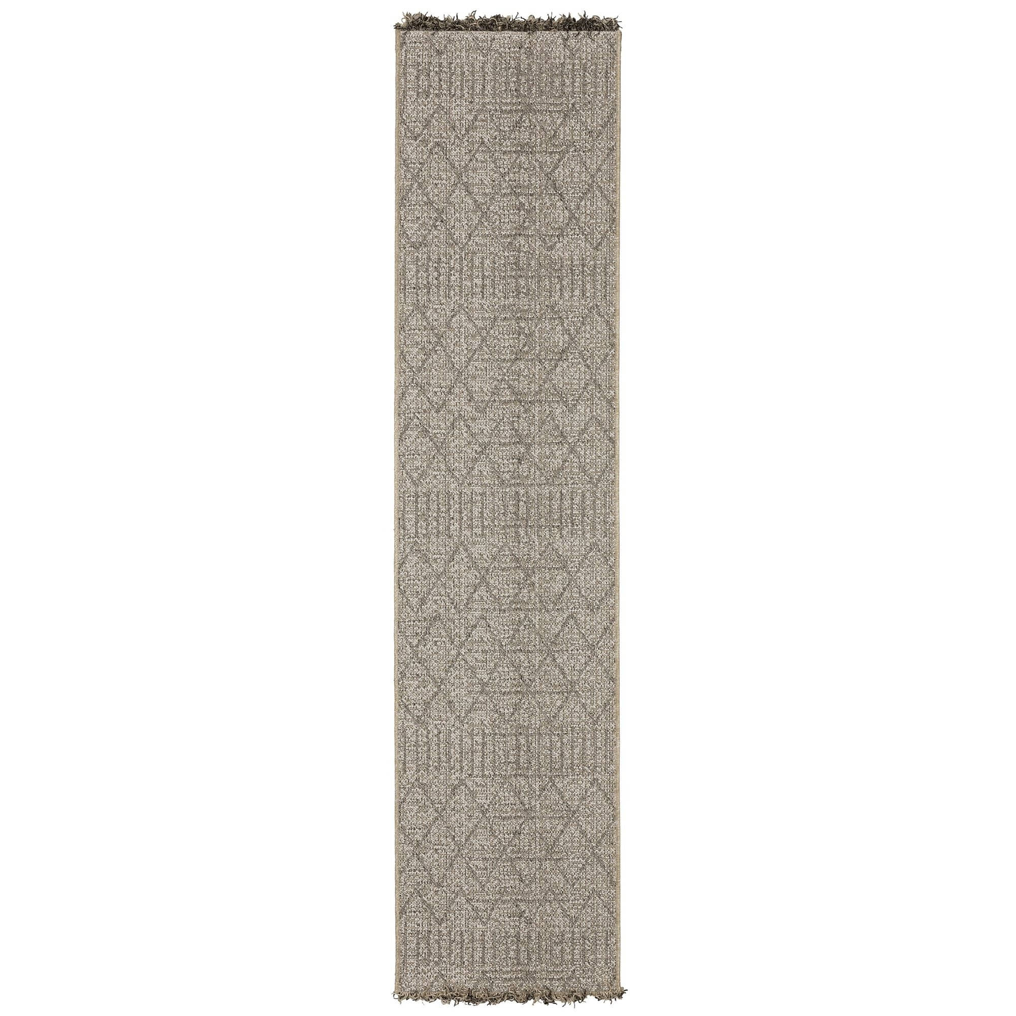 Power-Loomed 5560J Beige Rugs #color_beige