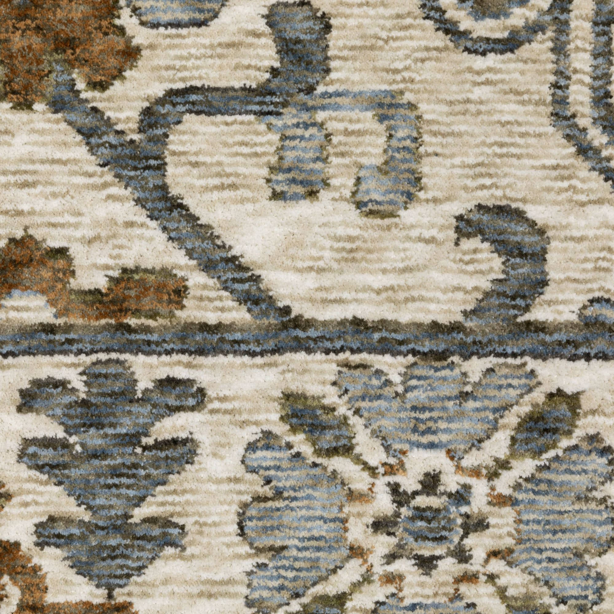 Power-Loomed HA02I Ivory Rugs #color_ivory