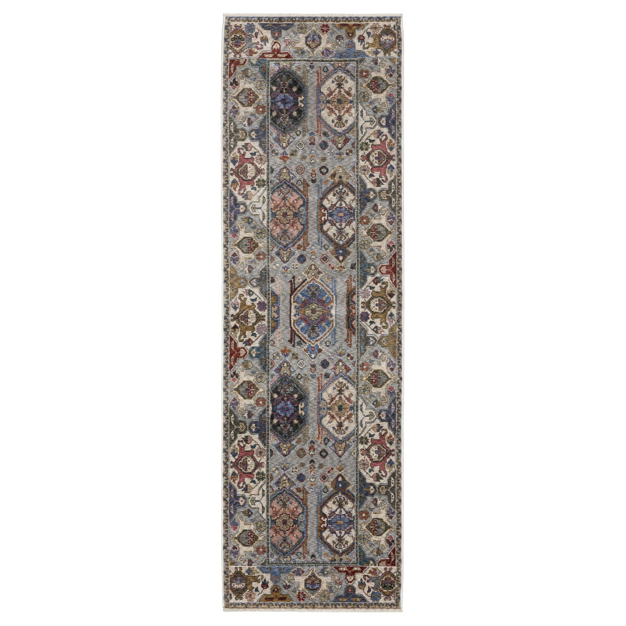 Power-Loomed HA04E Blue Rugs #color_blue