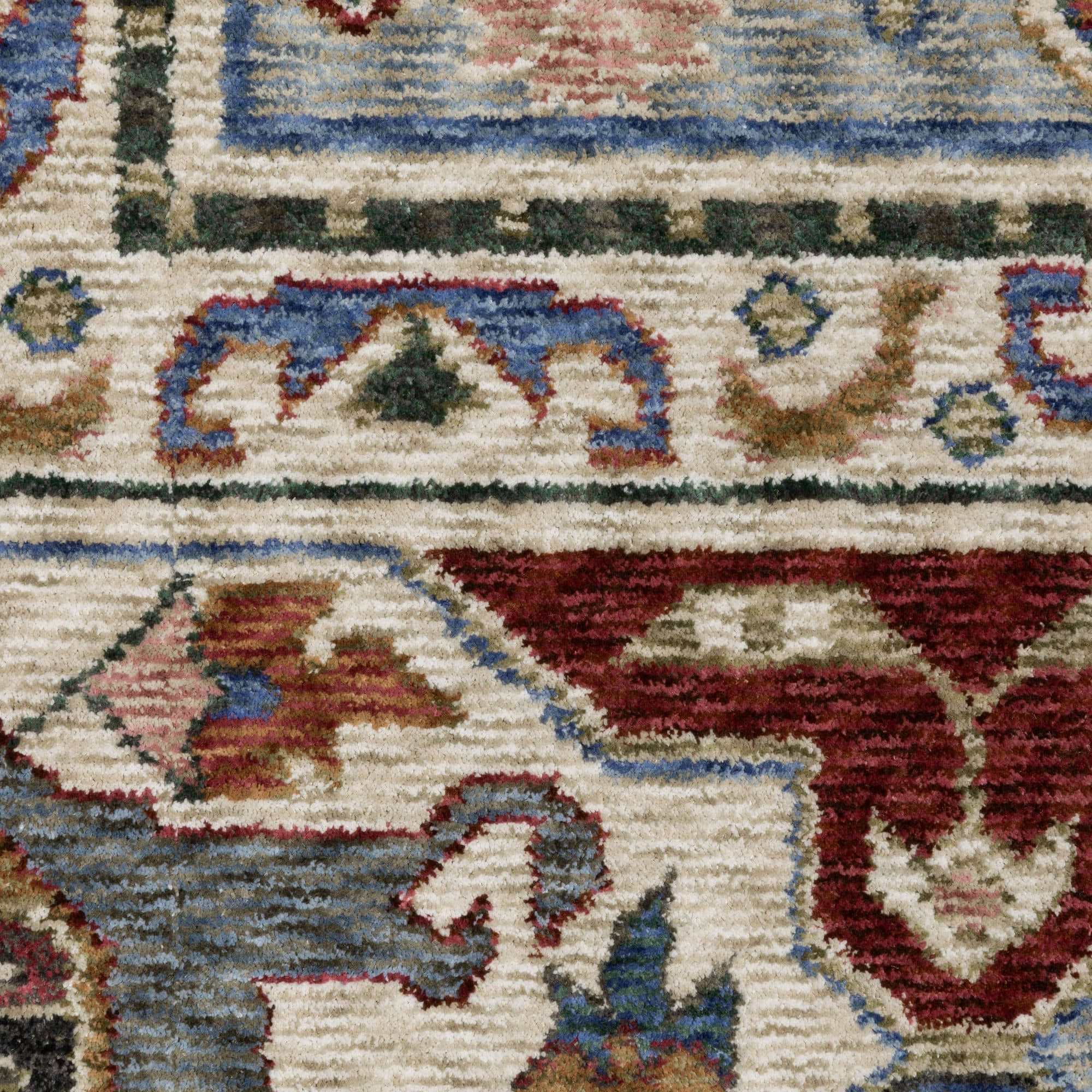 Power-Loomed HA04E Blue Rugs #color_blue