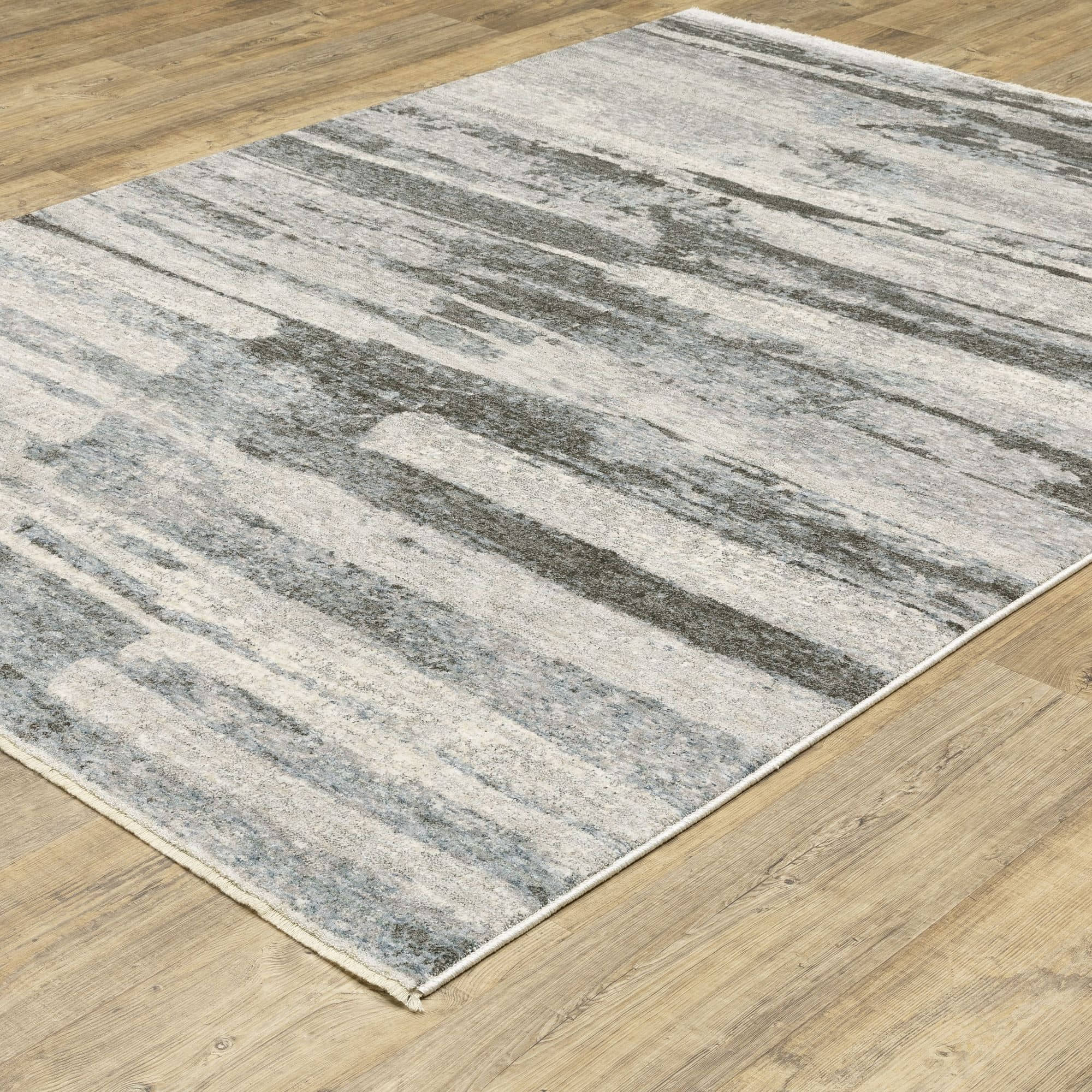 Power-Loomed HAY07 Grey Rugs #color_grey