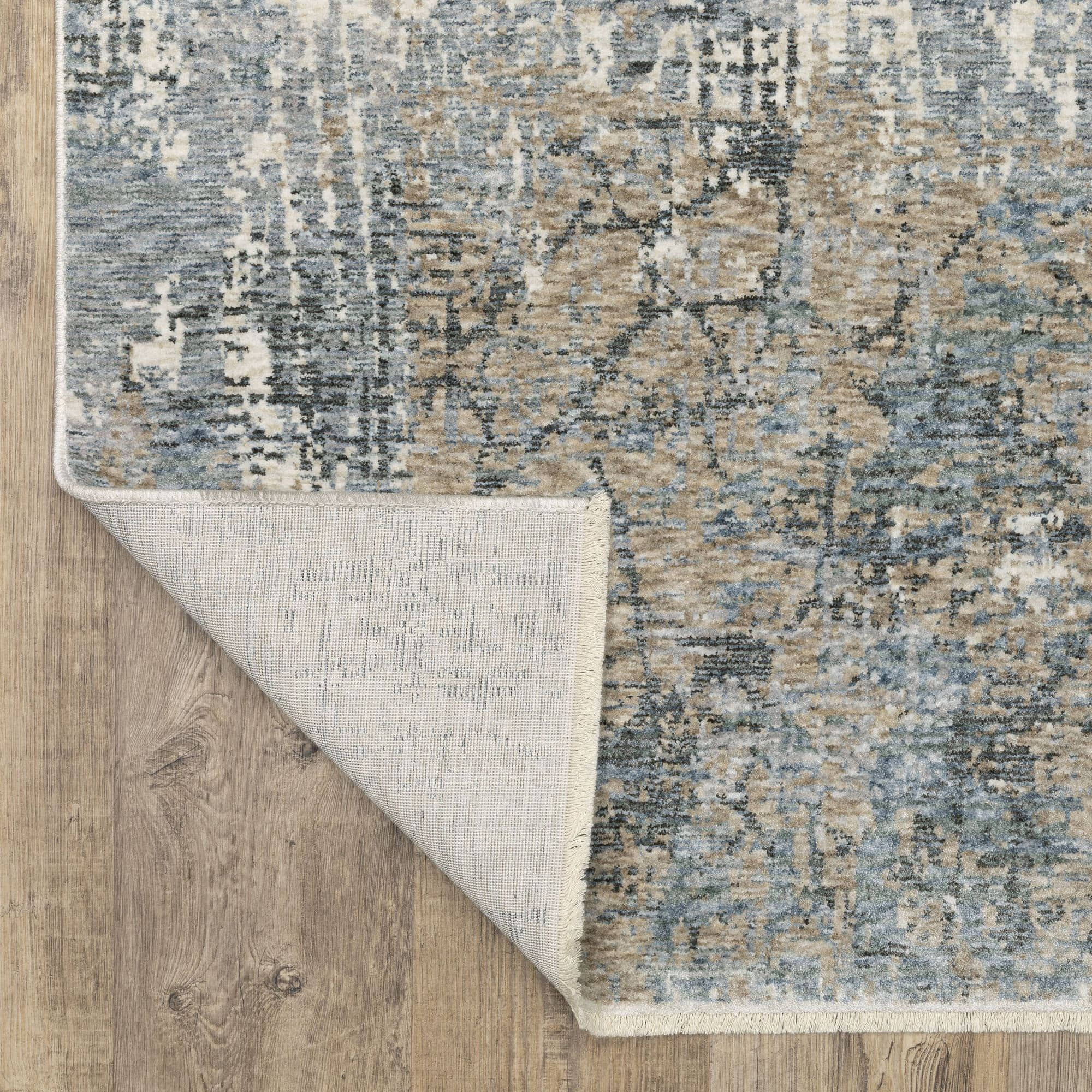 Power-Loomed HAY08 Beige Rugs #color_beige