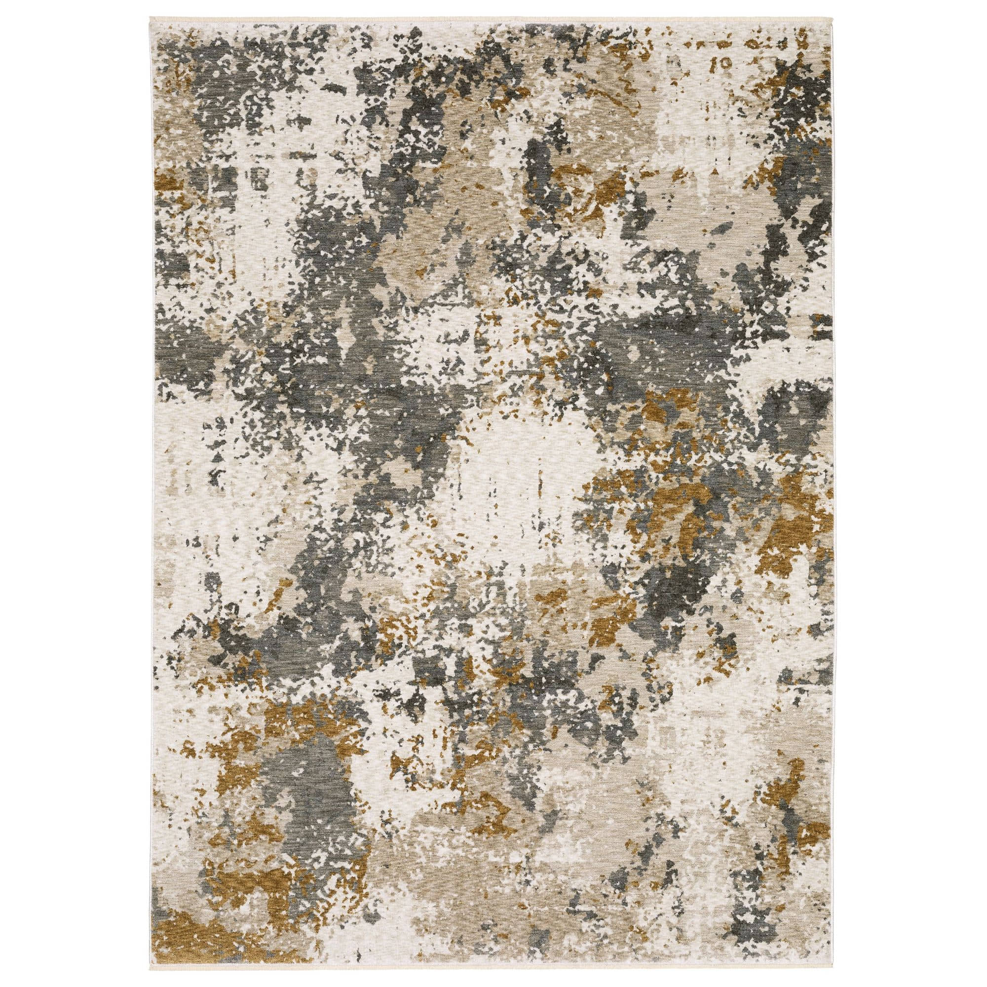 Power-Loomed HAY10 Beige Rugs #color_beige