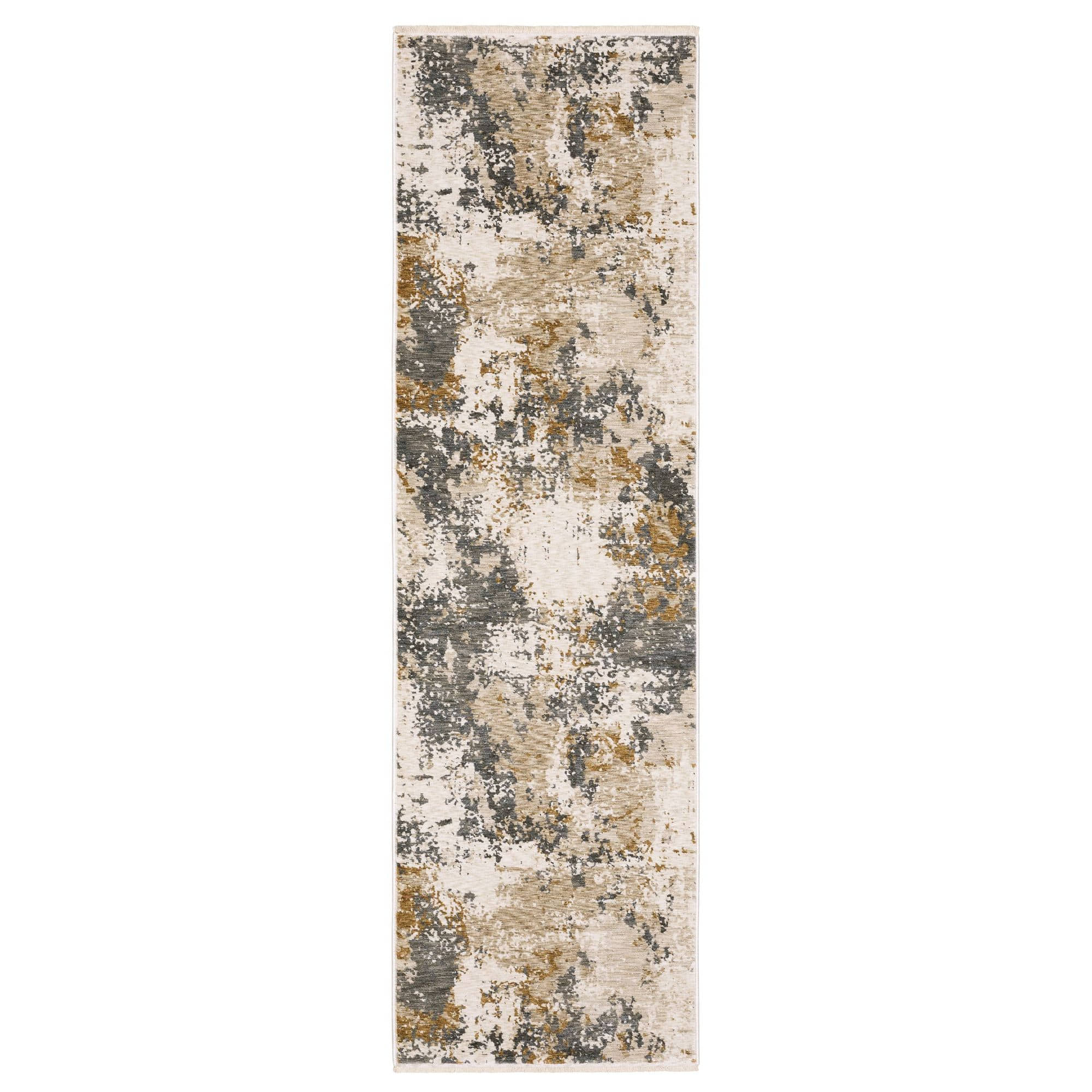 Power-Loomed HAY10 Beige Rugs #color_beige