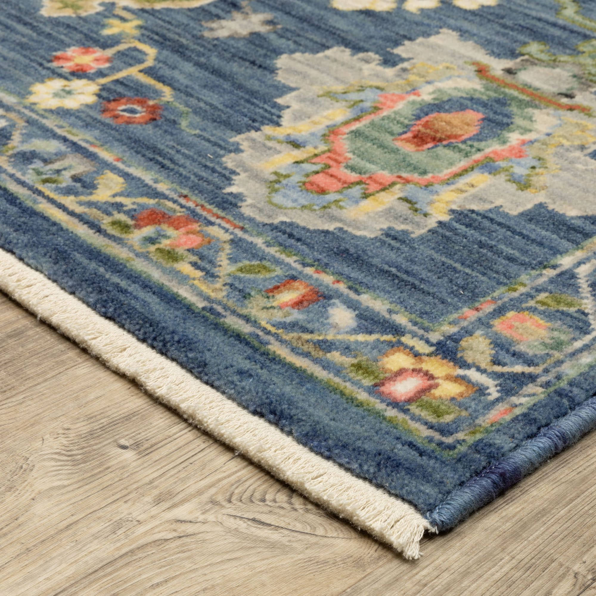 Axminster Loomed 2863B Blue Rugs #color_blue