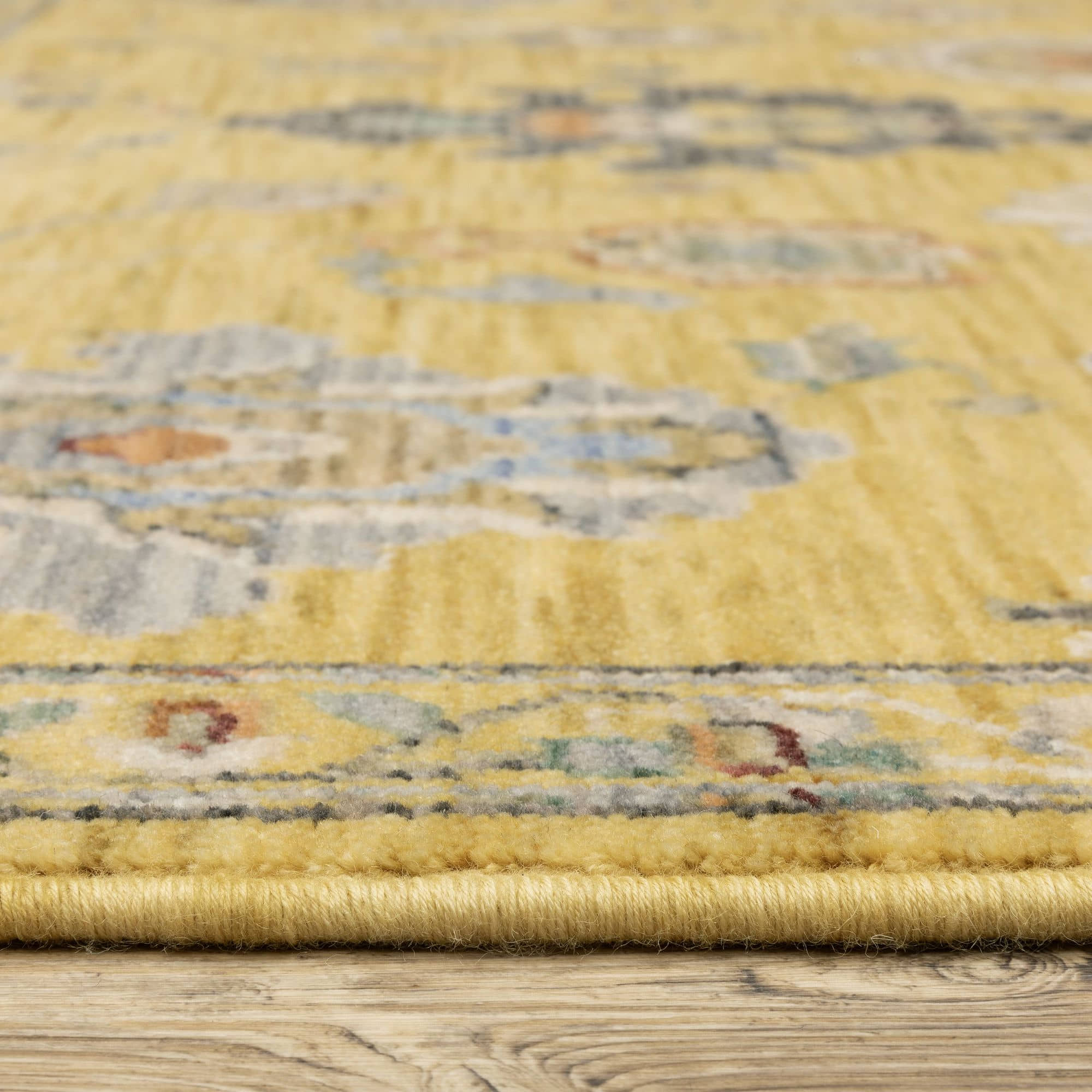 Axminster Loomed 2863G Yellow Rugs #color_yellow