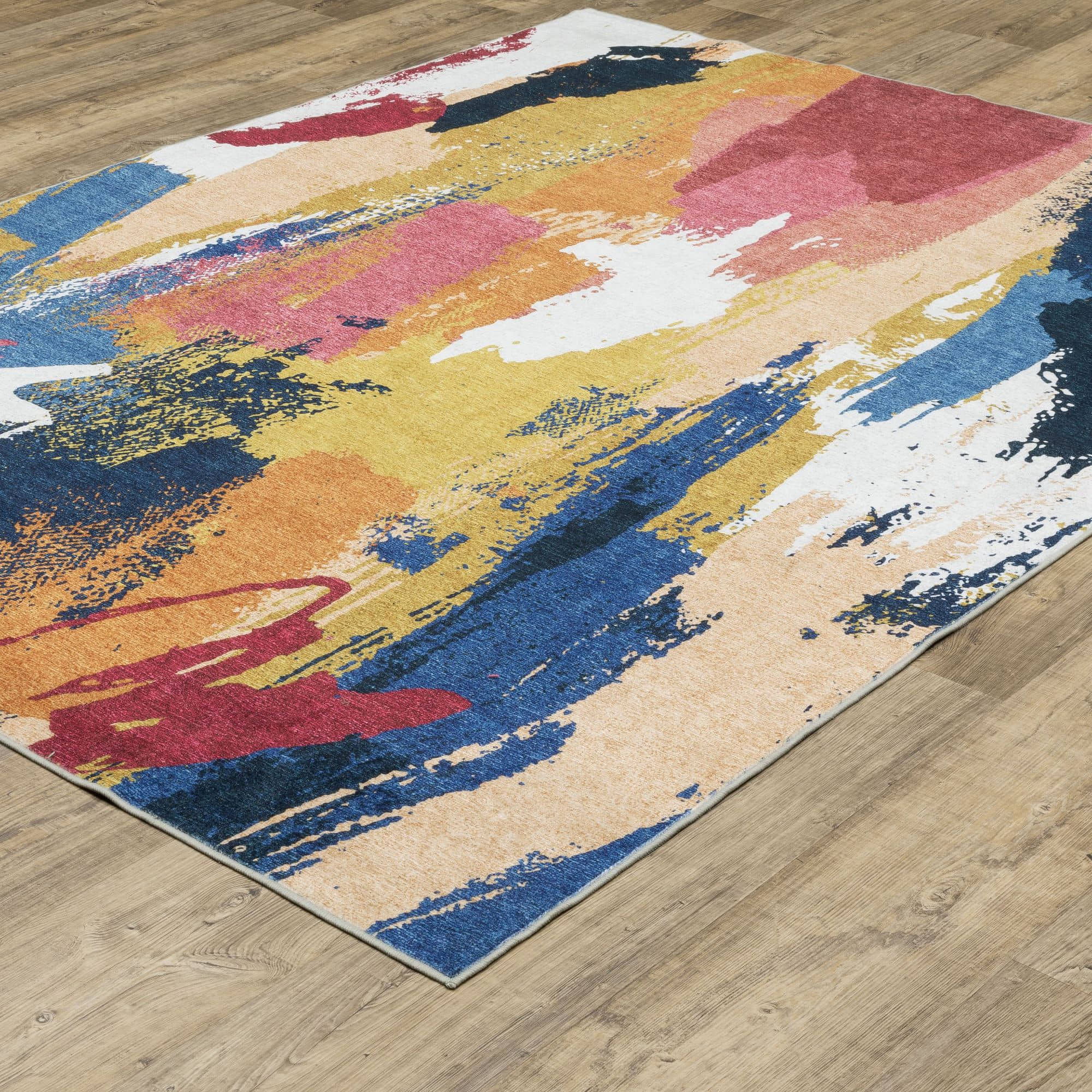 Machine-Print SUM09 Blue Rugs #color_blue