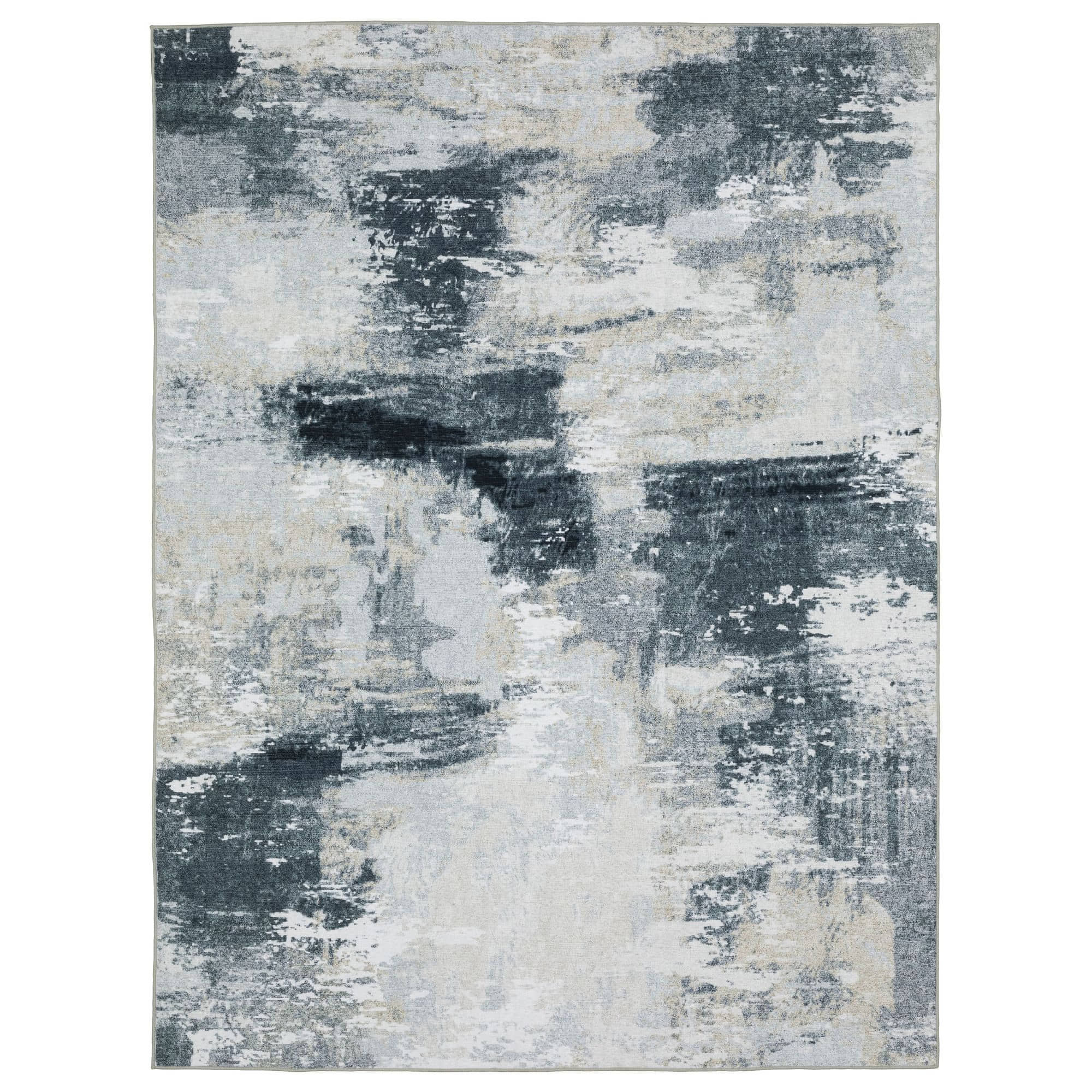 Machine-Print Sumter SUM12 Ivory Rugs #color_ivory