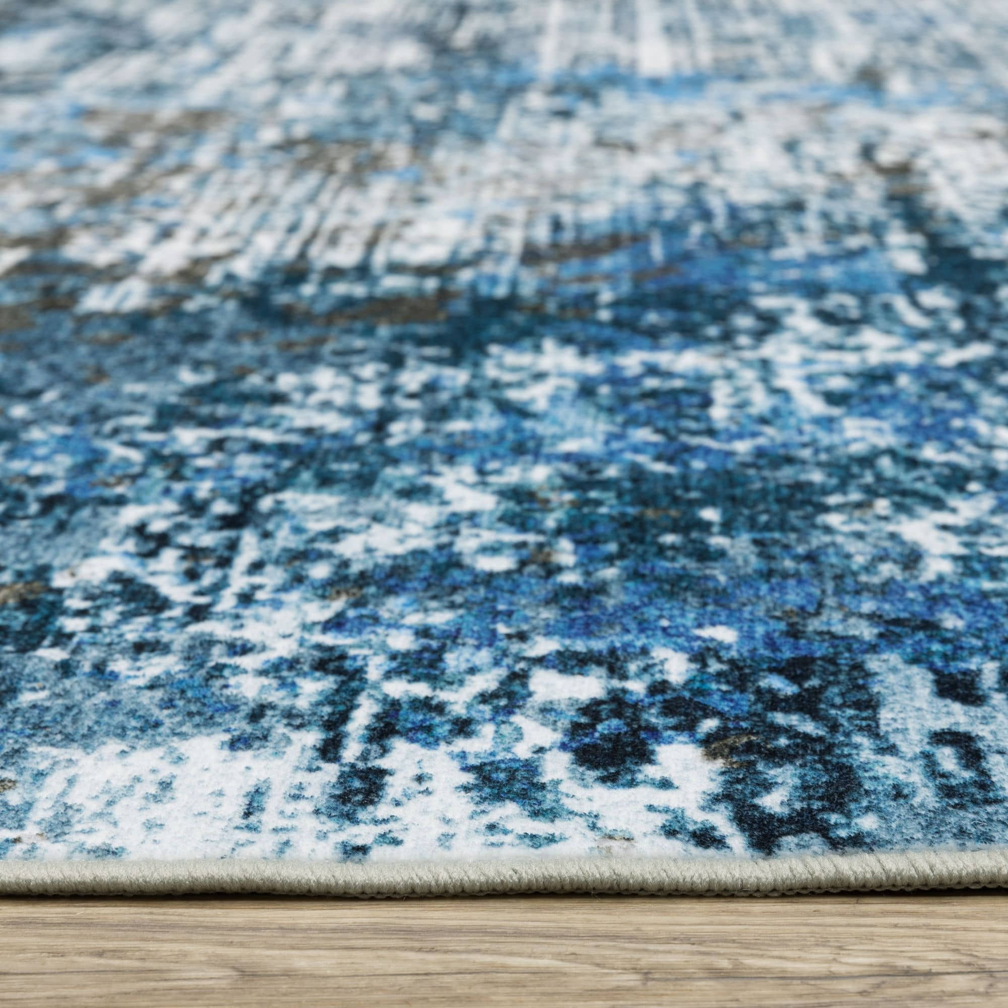 Machine-Print SUM14 Blue Rugs #color_blue