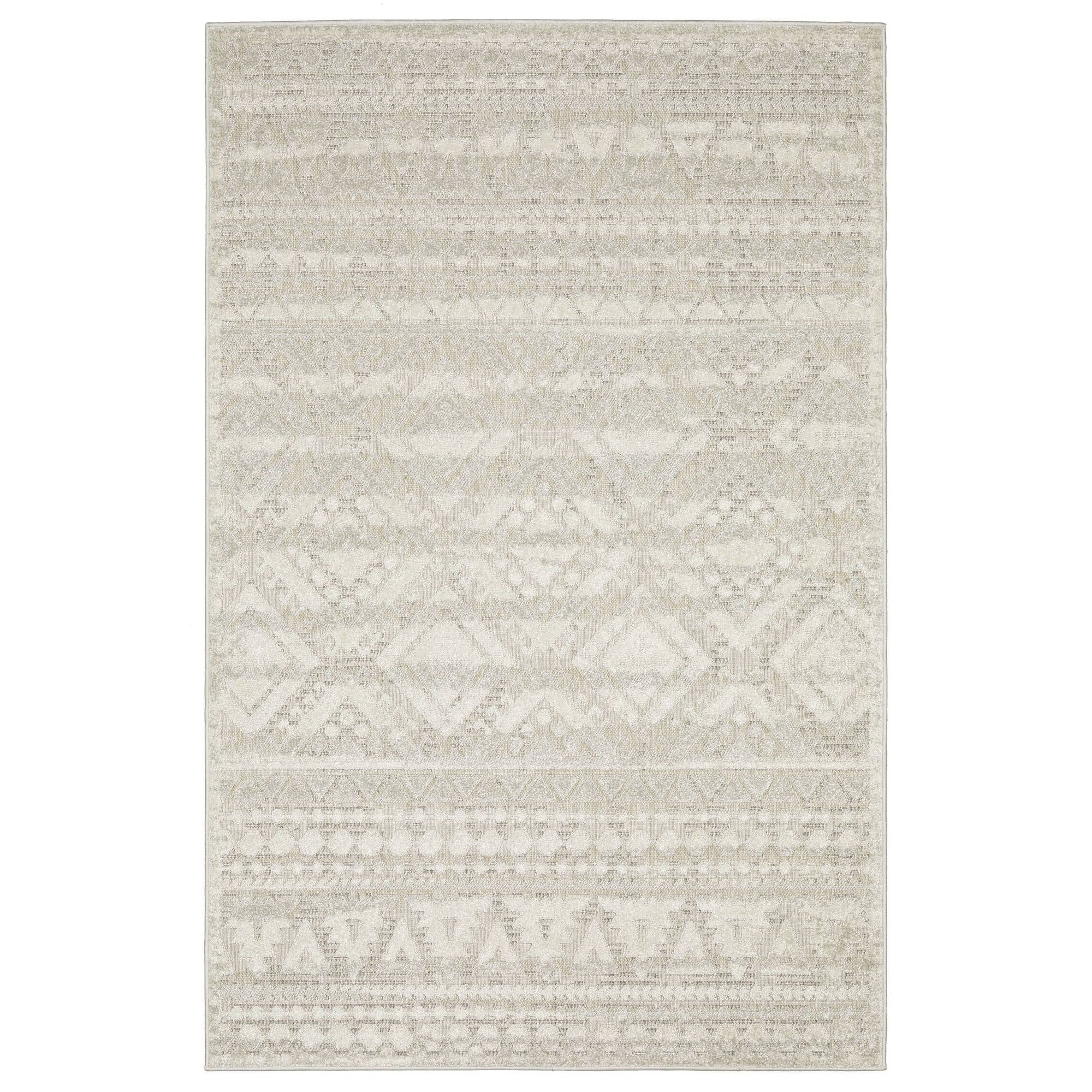 Power-Loomed TAN01 Beige Rugs #color_beige