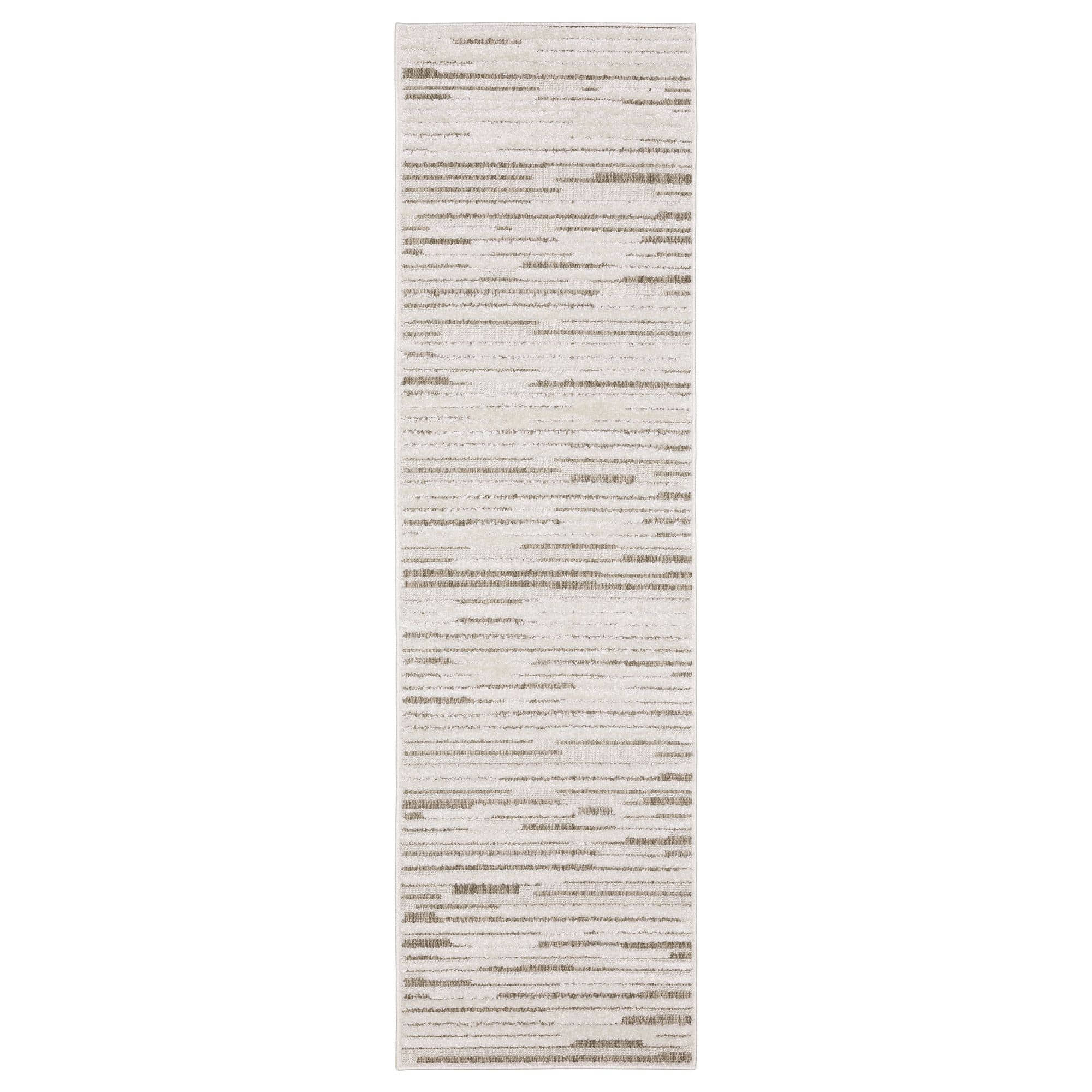Power-Loomed Tangier TAN06 Ivory Rugs #color_ivory