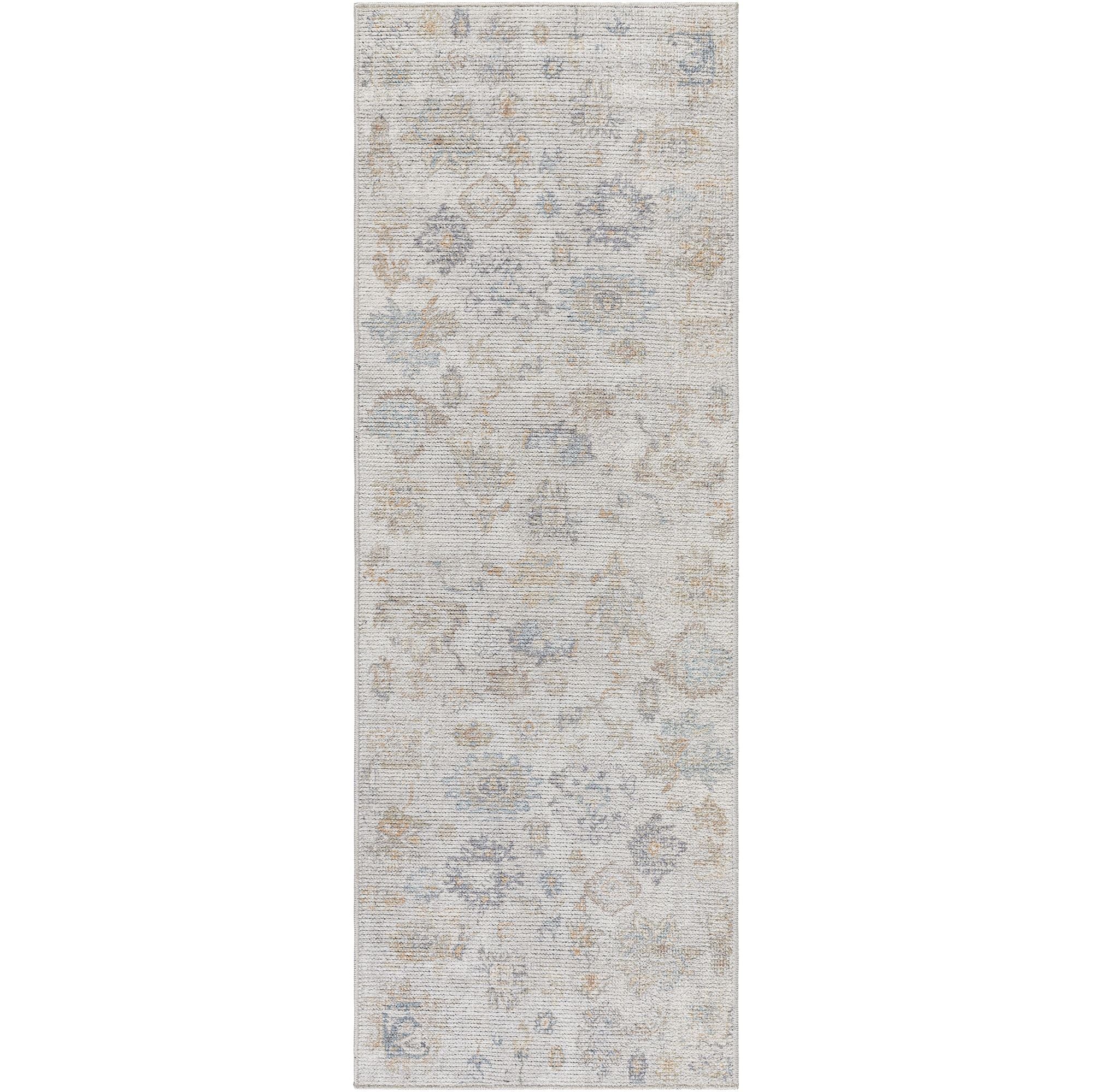 Machine Woven PNWOL-2302 Gray, Cream, Tan, Charcoal, Light Brown, Sky Blue Rugs #color_gray, cream, tan, charcoal, light brown, sky blue