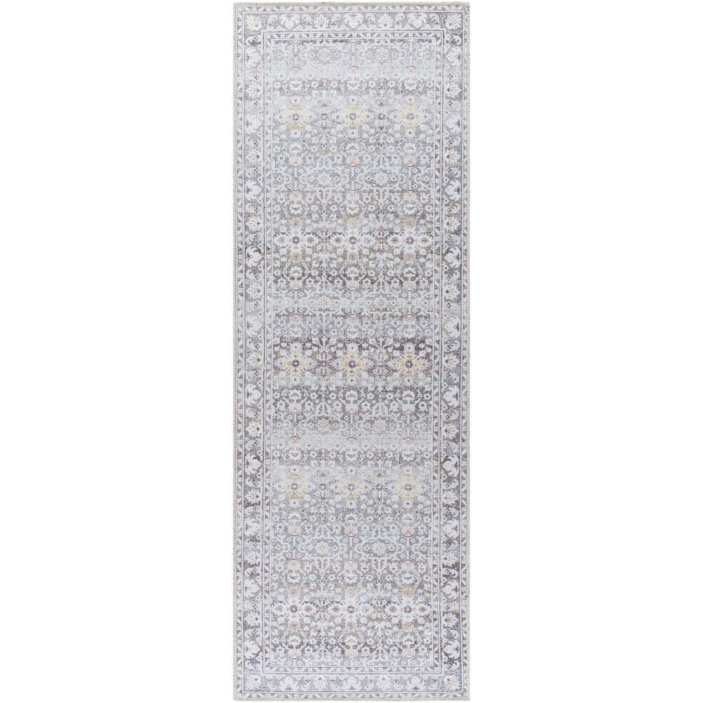 Machine Woven PNWRN-2301 Olive, Cream Rugs #color_olive, cream