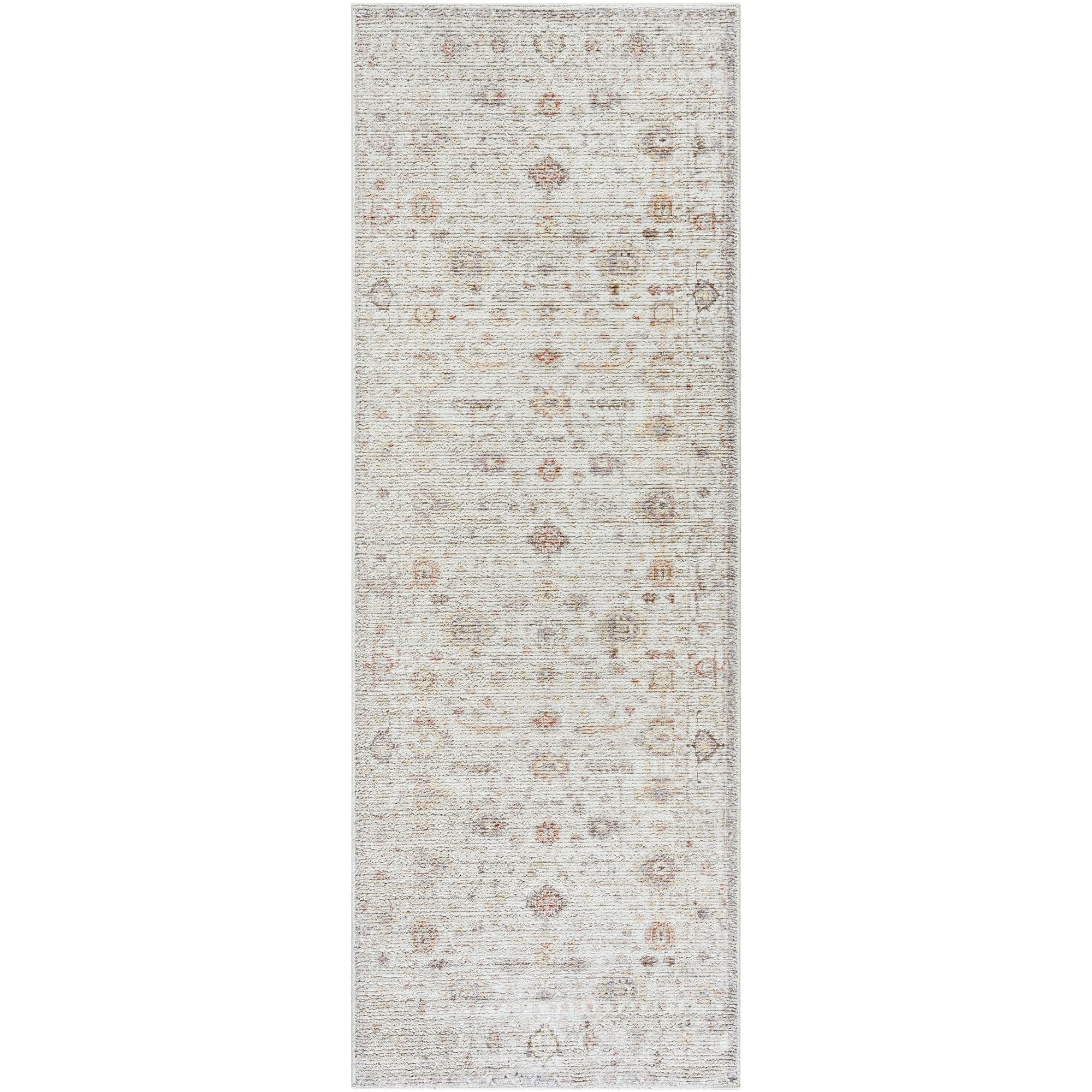 Machine Woven PNWSP-2300 Ivory, Dusty Pink, Mustard, Light Olive, Olive, Rust Rugs #color_ivory, dusty pink, mustard, light olive, olive, rust